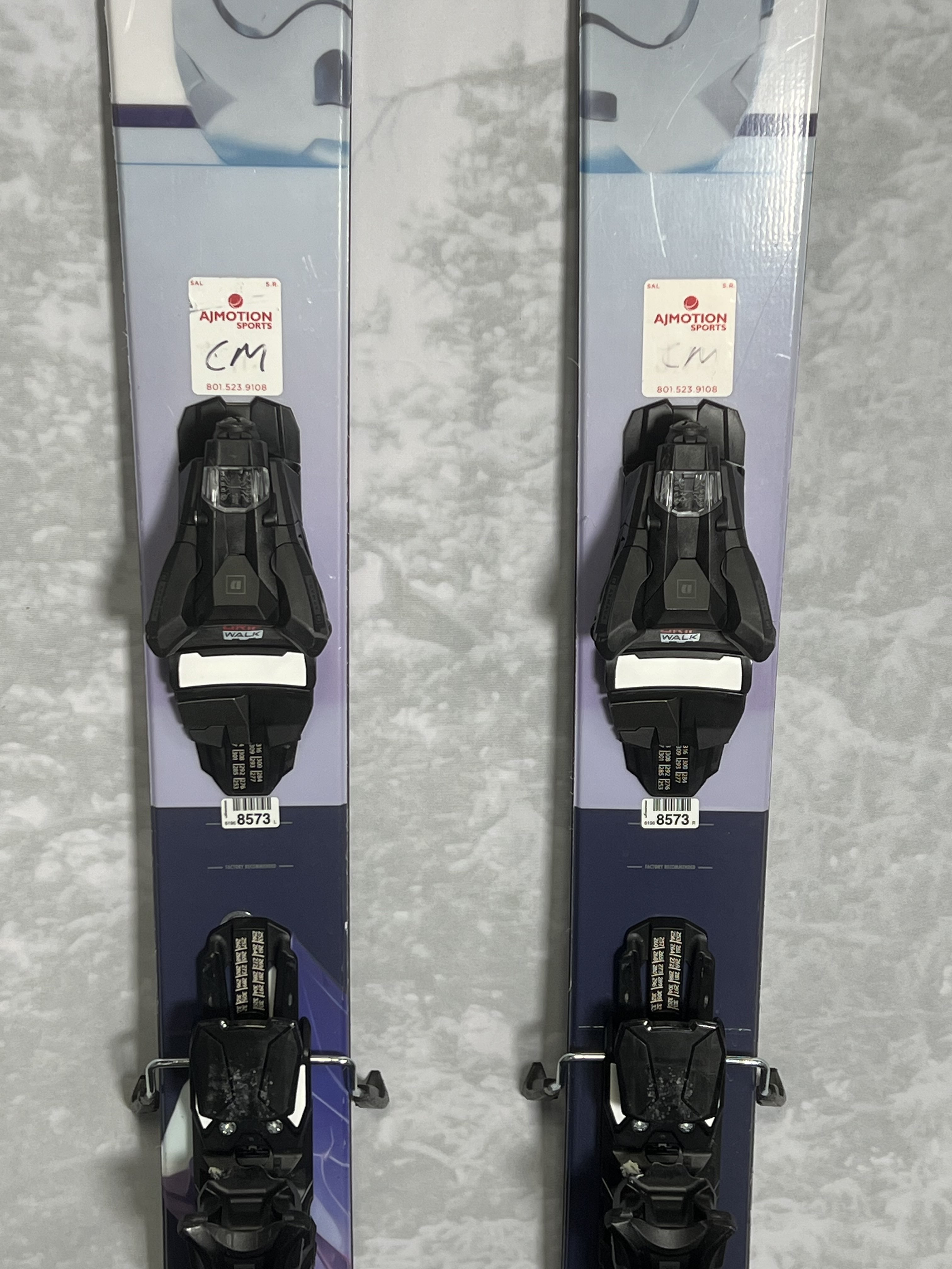 Lightly Used Armada ARV 106 180 cm Skis 2025 w/Armada Strive 11 GW Demo Bindings