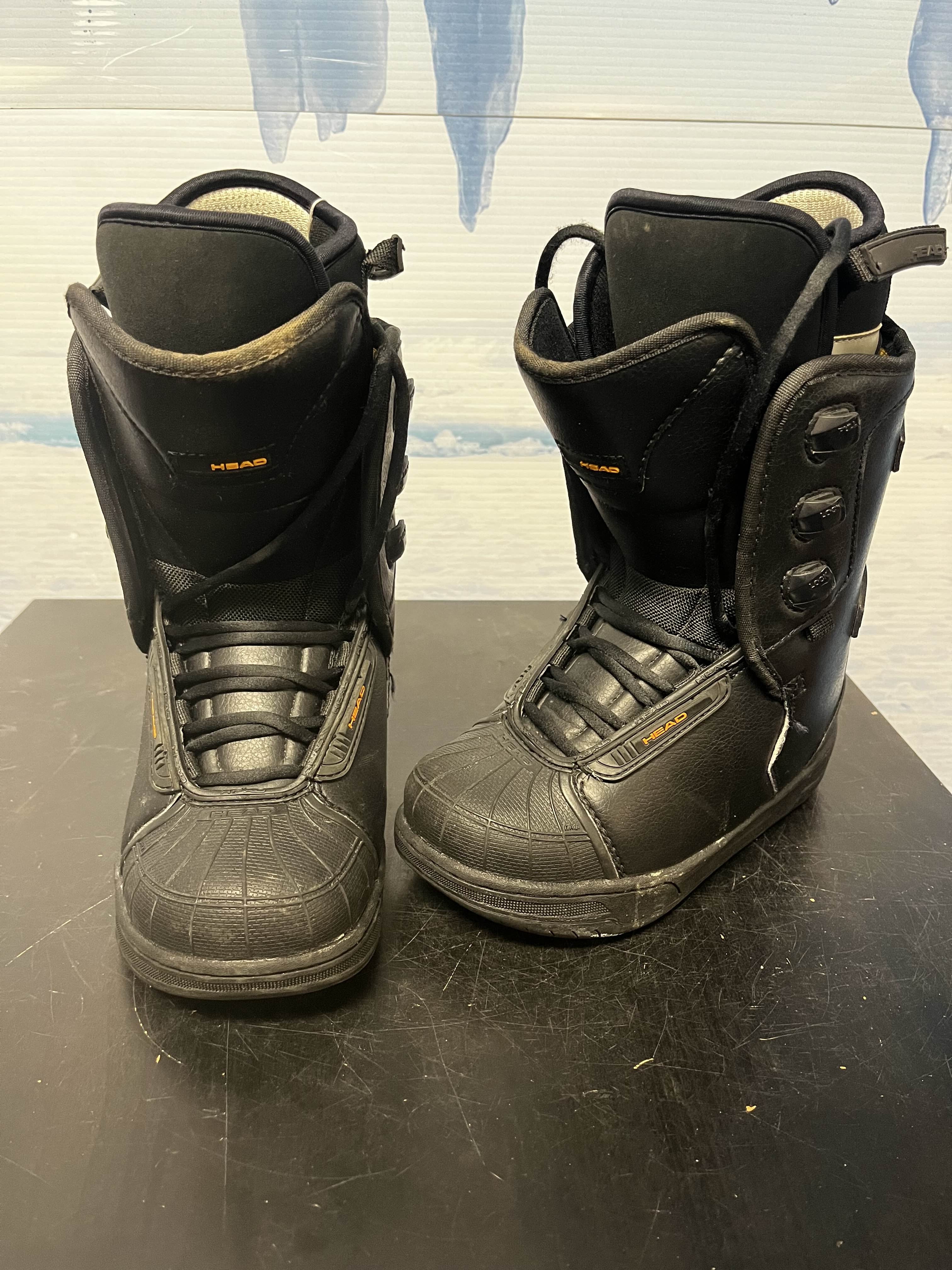 Used Head Kids Lace Up Snowboard Boot 21.5MP