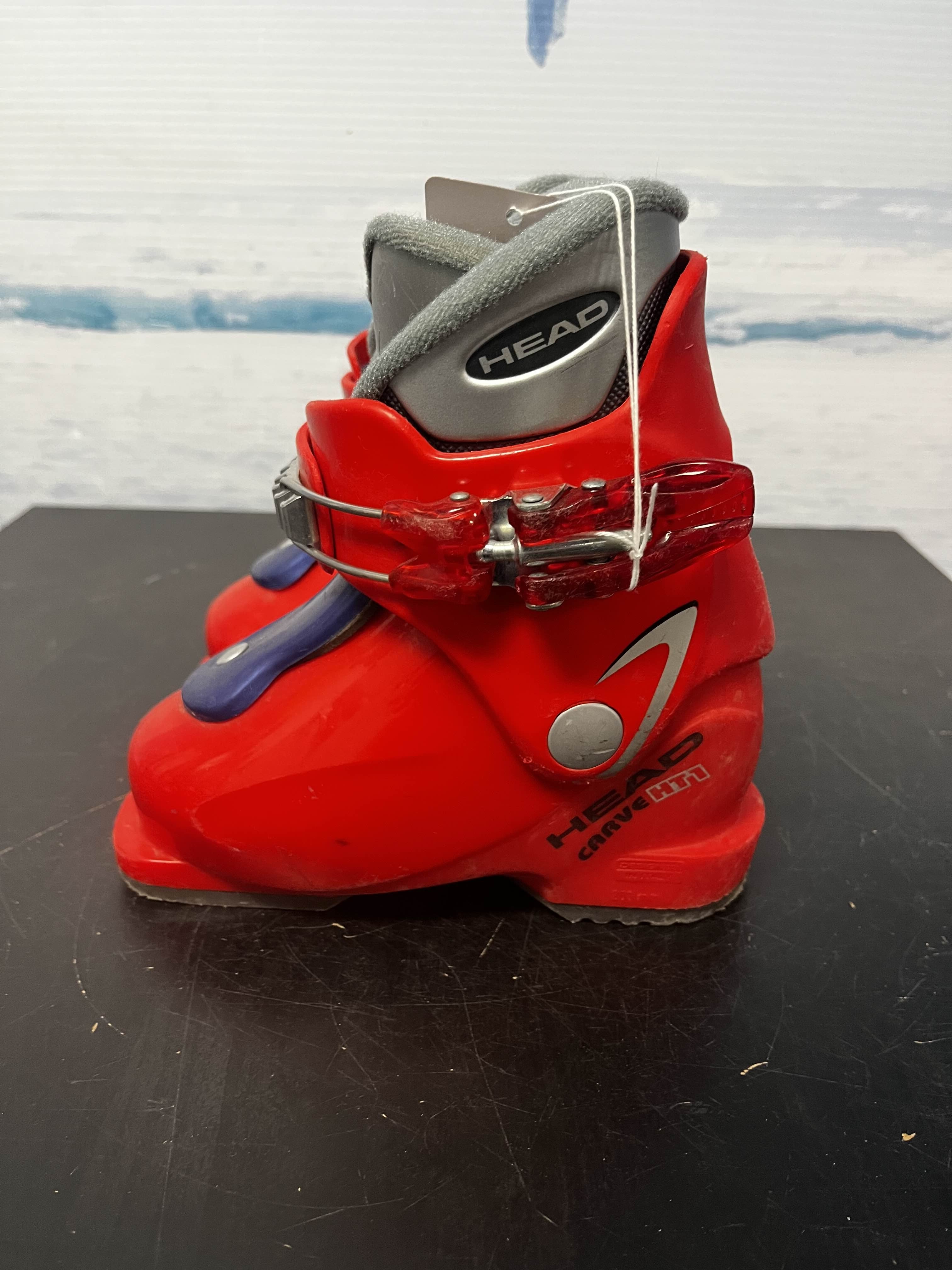 Used Head Carve HT1 Kids Ski Boot - 15.5MP