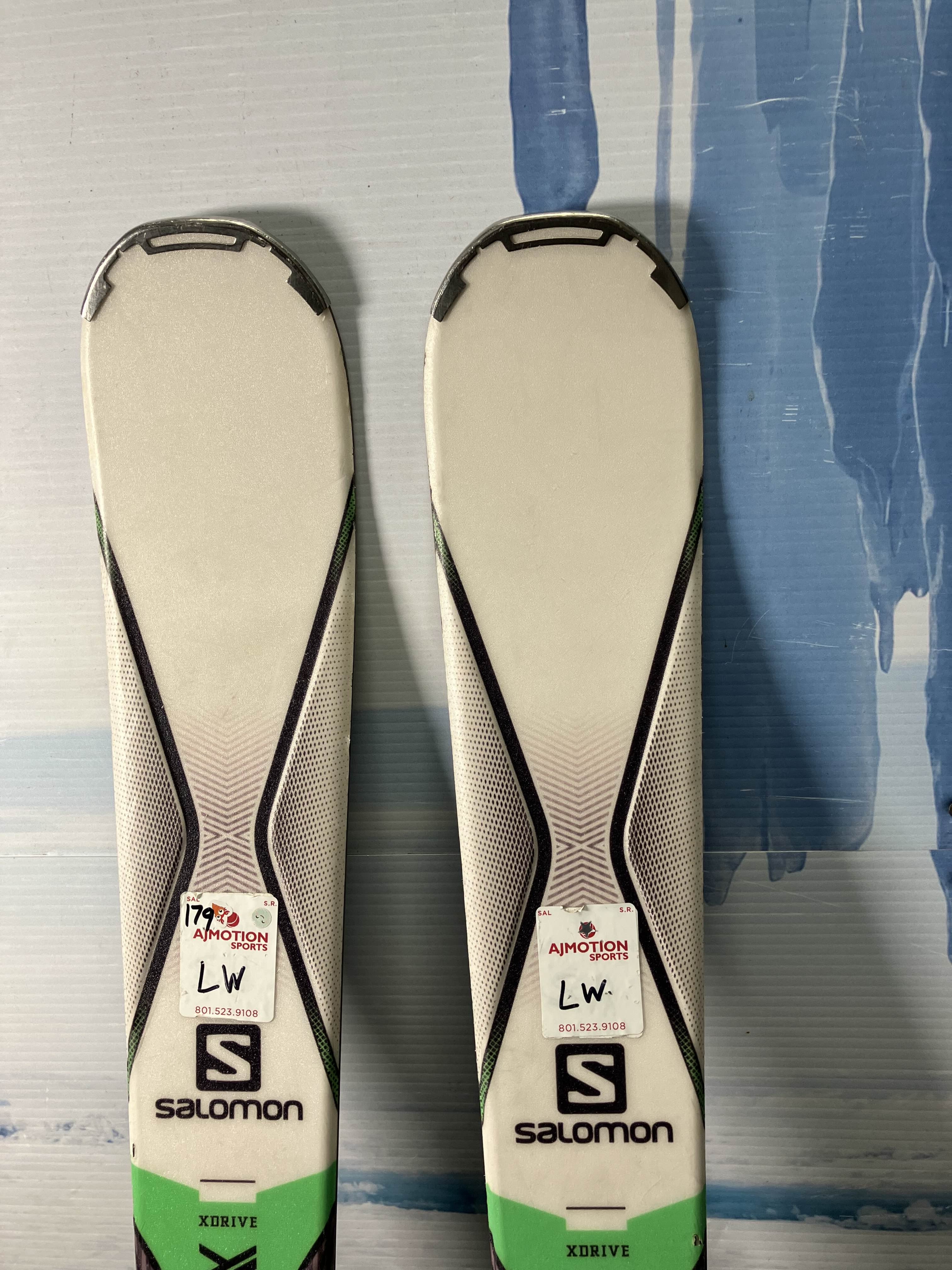 Used Saloman Xdrive Ski w/ Saloman Xt10 Demo Bindings - 156CM