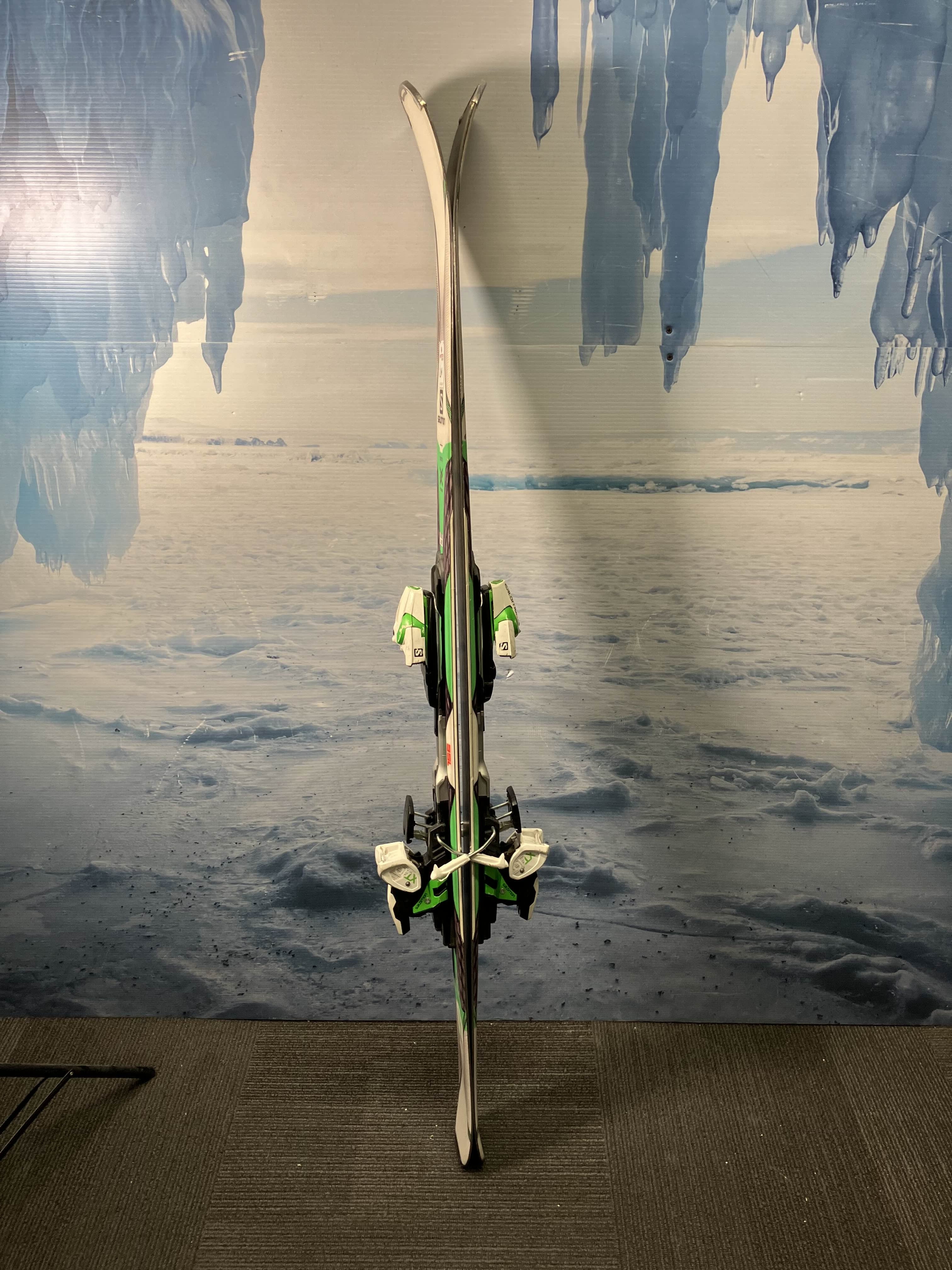 Used Saloman Xdrive Ski w/ Saloman Xt10 Demo Bindings - 156CM