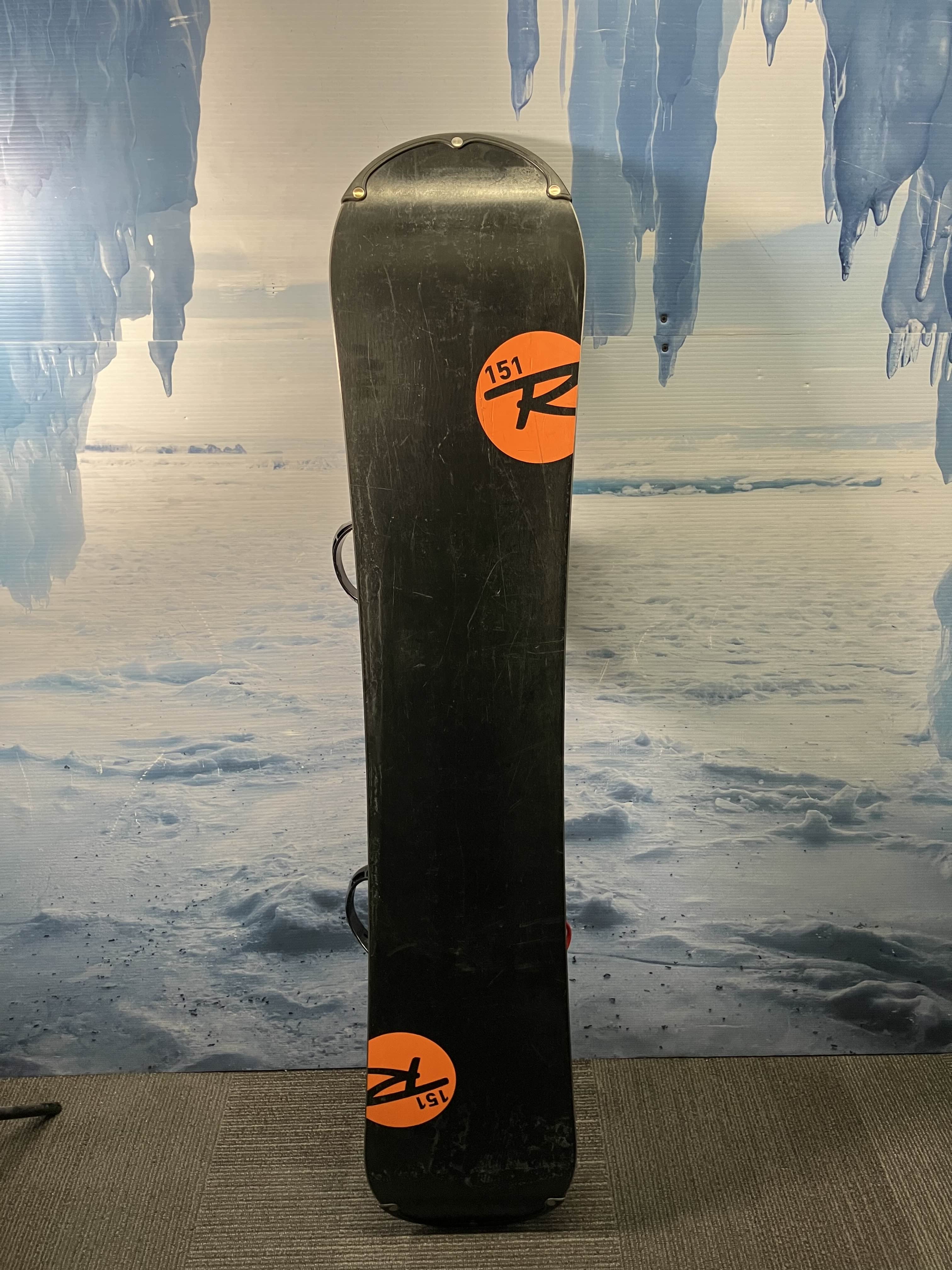 Used Rossignol Exp Men's Snowboard w/ K2 Large Demo Bindings - 151CM