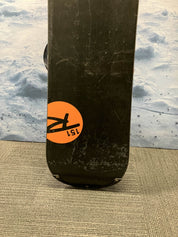 Used Rossignol Exp Men's Snowboard w/ K2 Large Demo Bindings - 151CM
