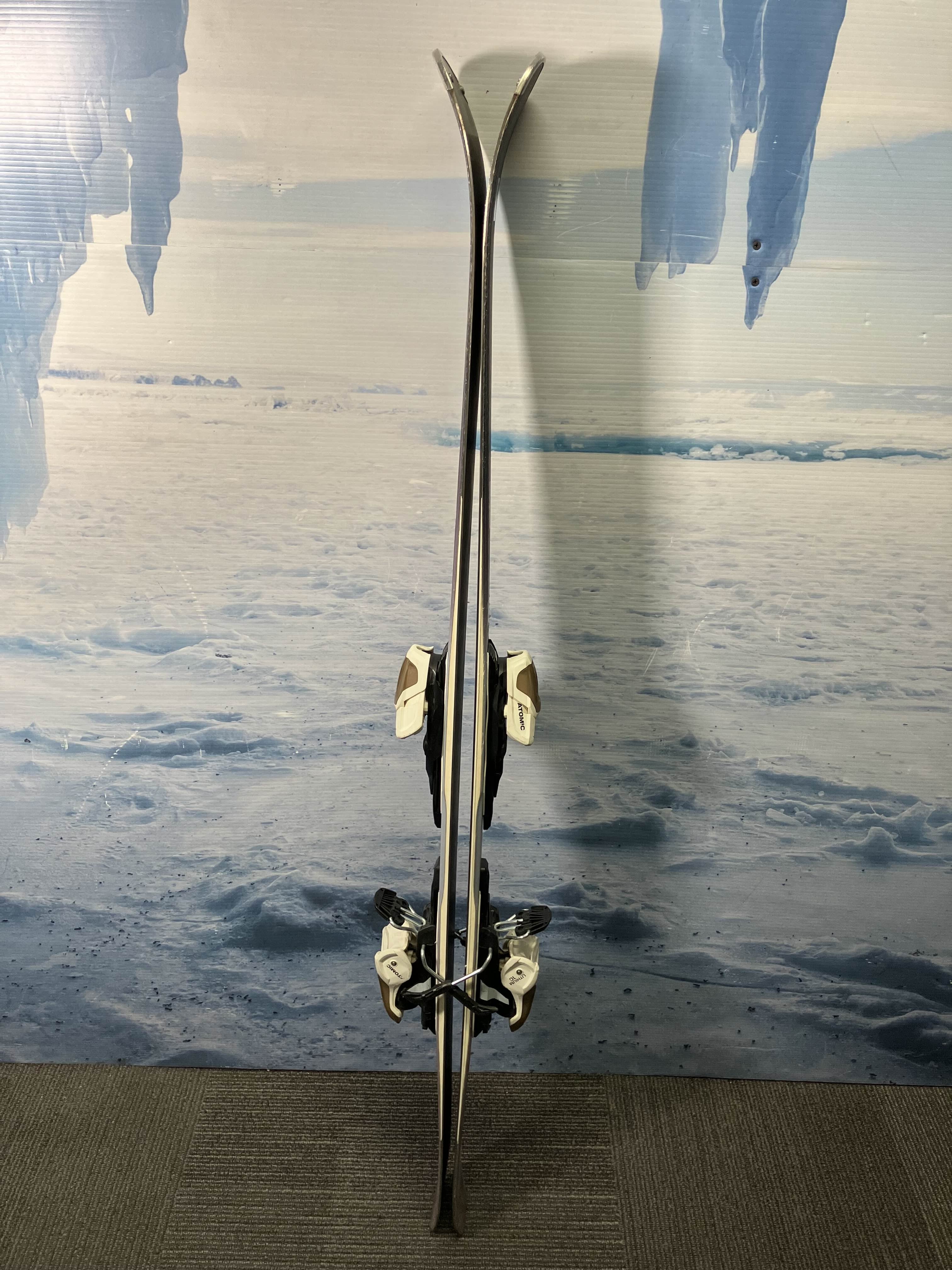 Used Atomic Vantage X77 Cti Men's Ski w/ Atomic Lithium 10 Demo Bindings - 142CM
