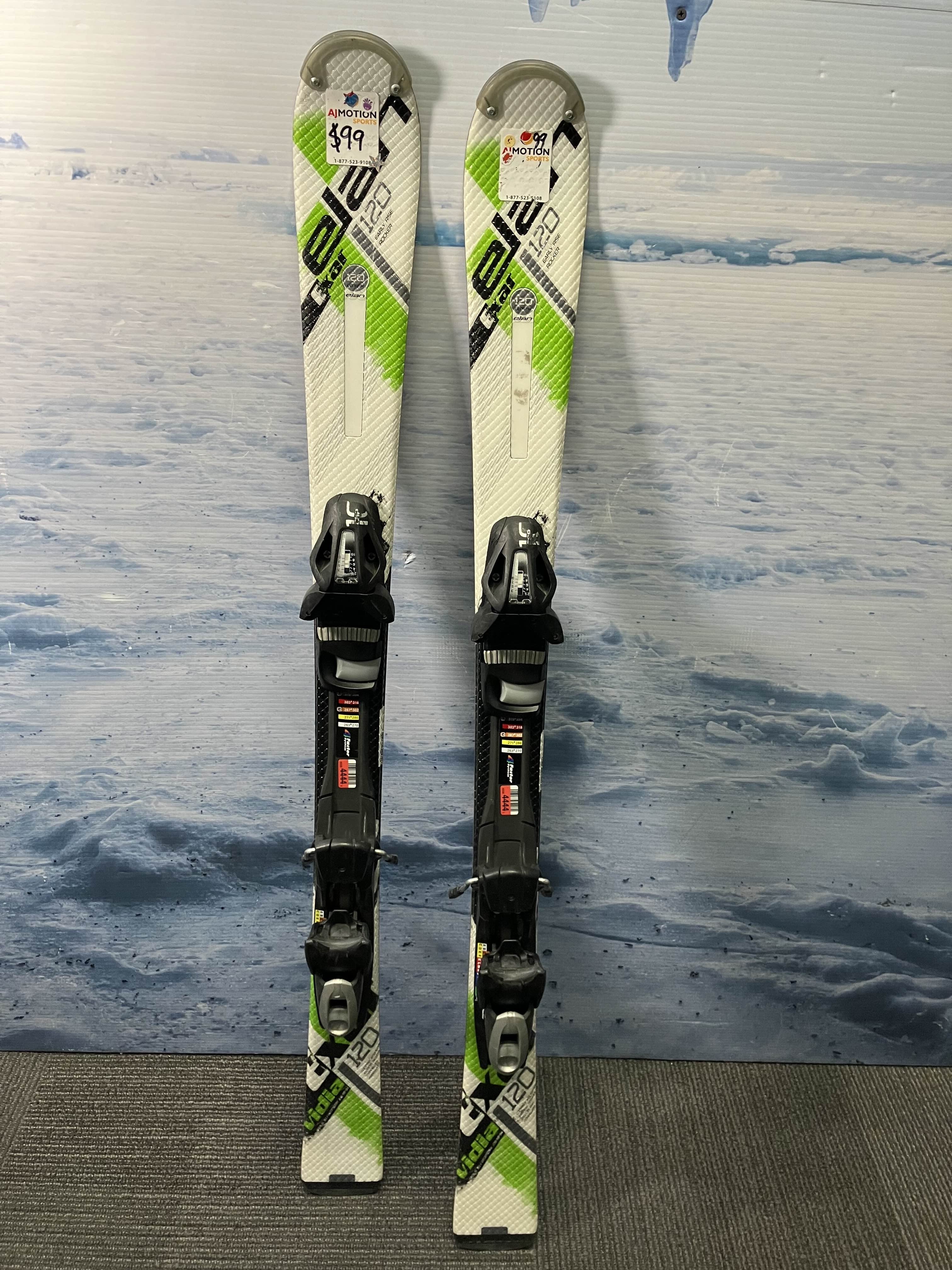 Used Elan Exar 120 Men's Ski w/ Elan Esp 10 Demo Bindings - 120CM