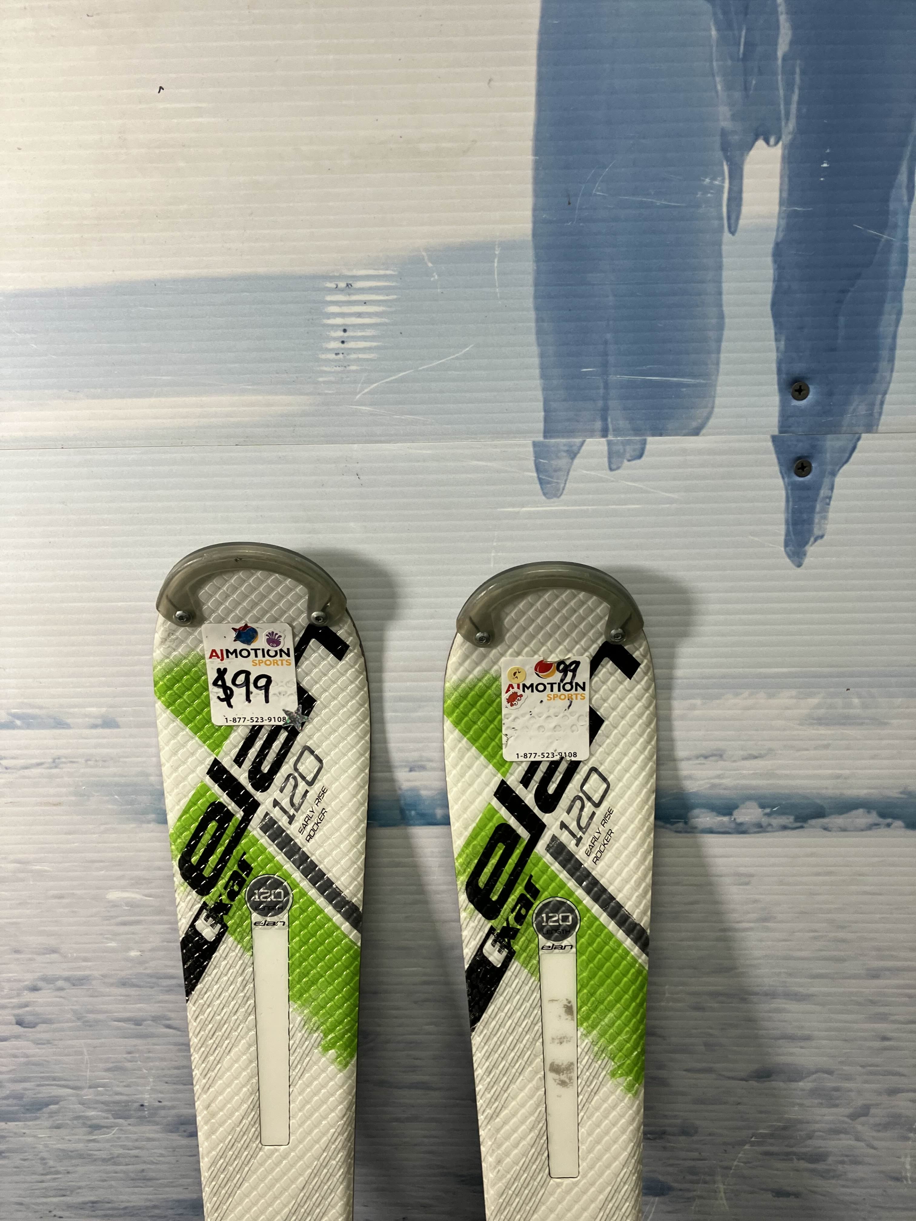 Used Elan Exar 120 Men's Ski w/ Elan Esp 10 Demo Bindings - 120CM