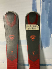 Well Loved Rossignol  Exp 86 Men's Ski w/ Look Nx 12 Demo Bindings - 158CM