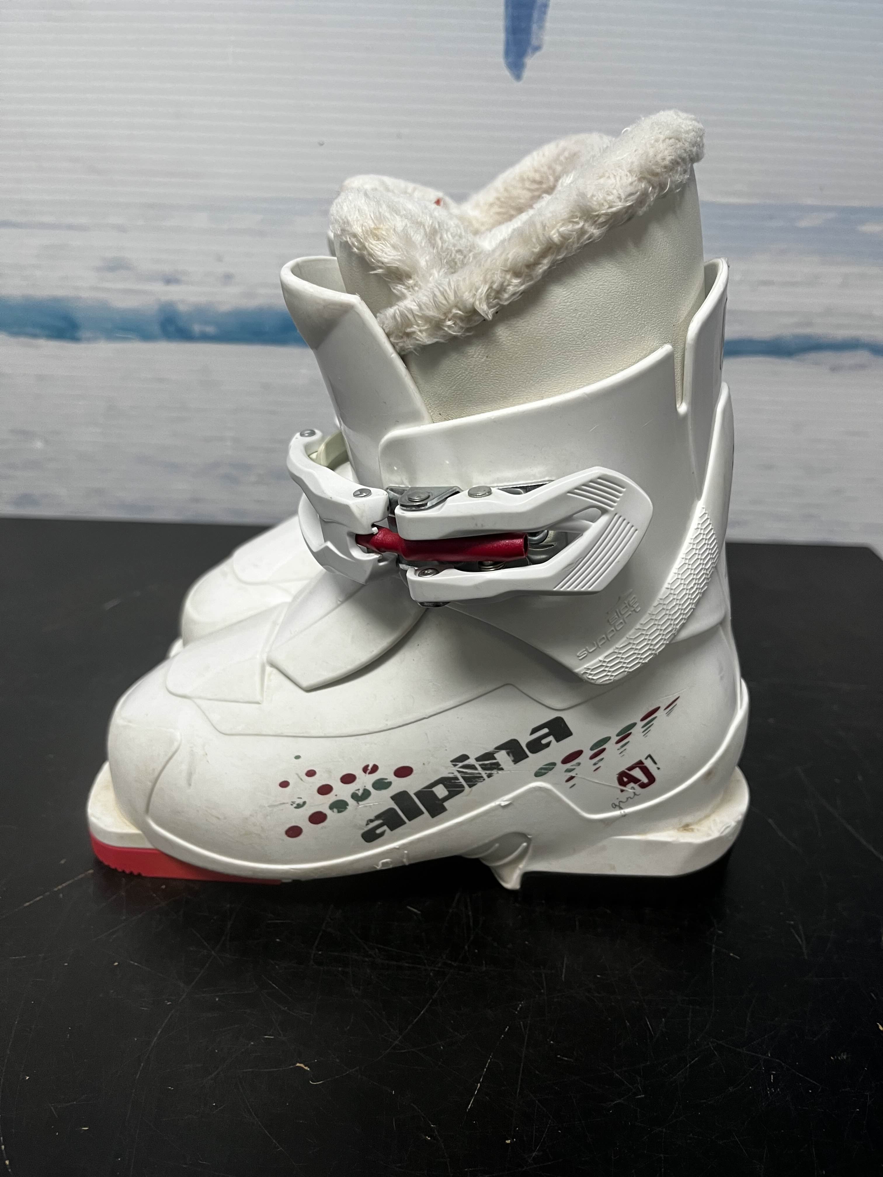 Used Alpina AJ1 Girl Kids Ski Boot - 17.5MP