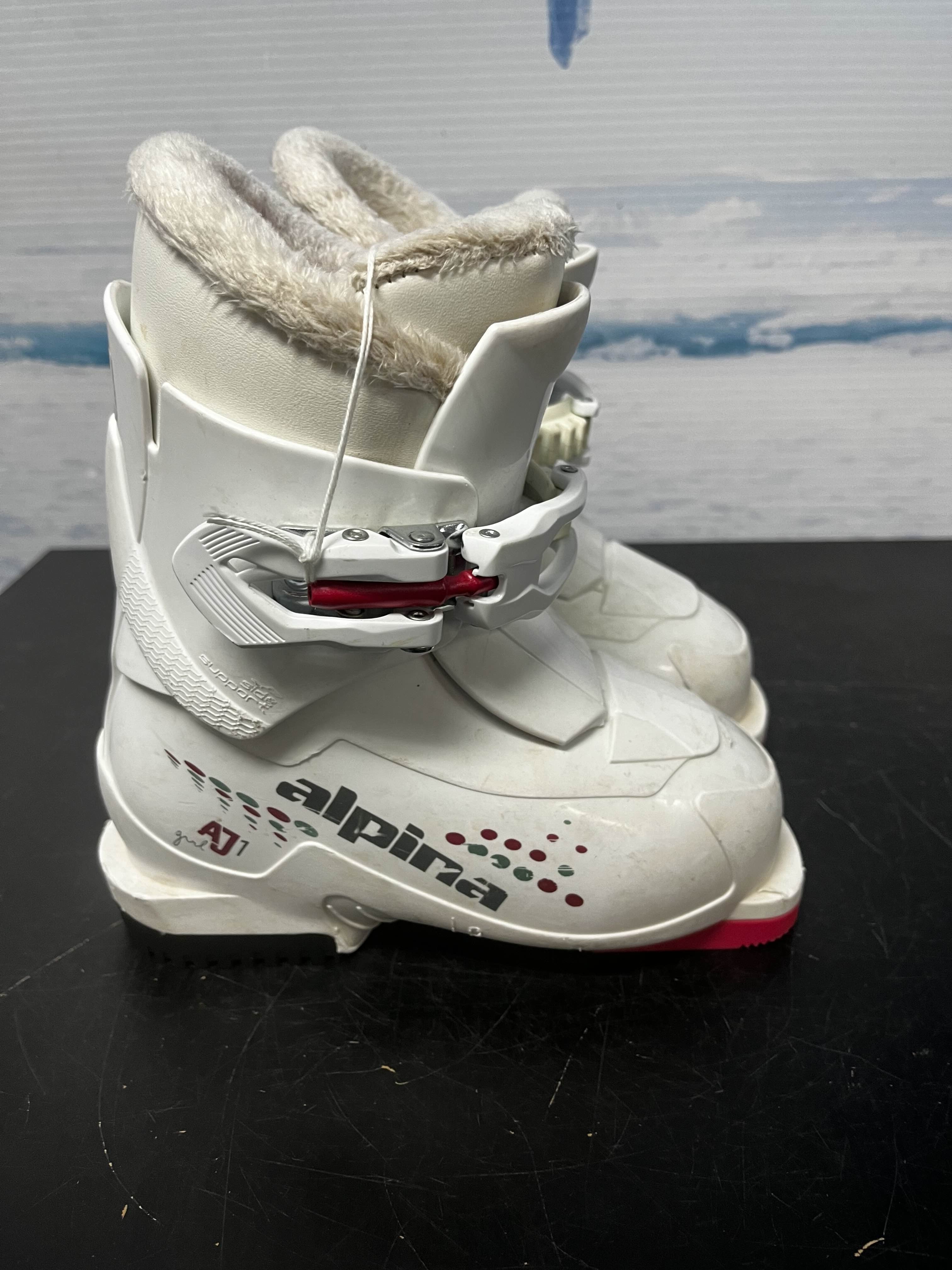 Used Alpina AJ1 Girl Kids Ski Boot - 17.5MP