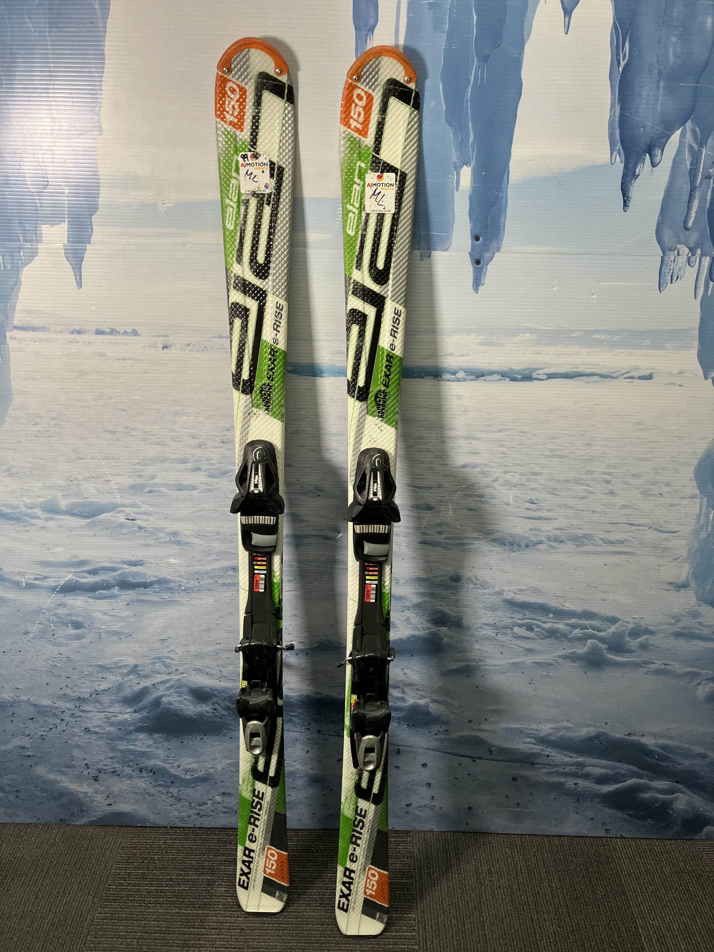 Used Elan Exar E-rise Men's Ski w/ Elan Esp 10 Demo Bindings - 150CM