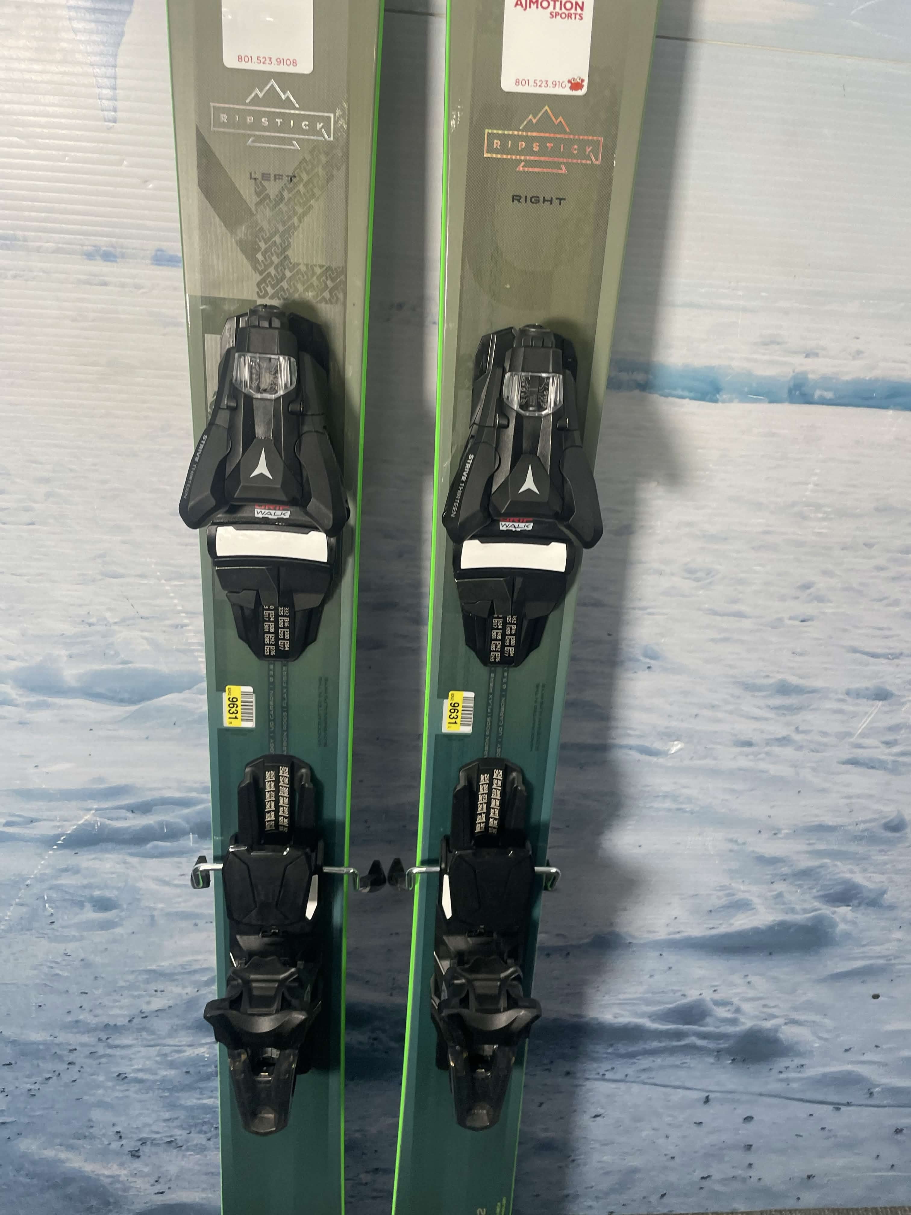 Elan Ripstick 96 182cm Skis w/ ATOMIC NR Strive 13 GW Demo Binding - Lightly Used (2026)