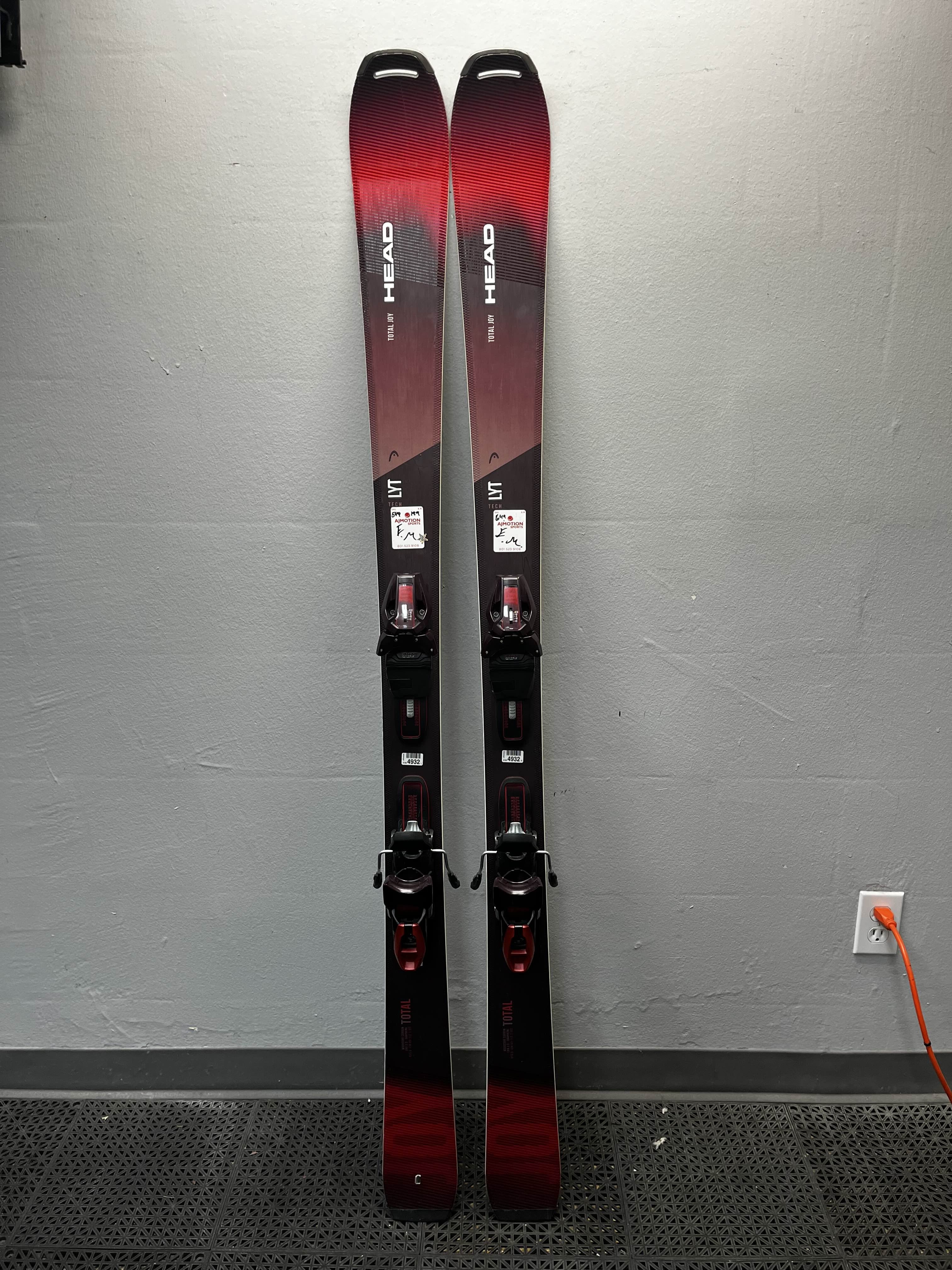 Used Head Total Joy 85 163 cm Skis w/ Head Joy 11 Demo Binding