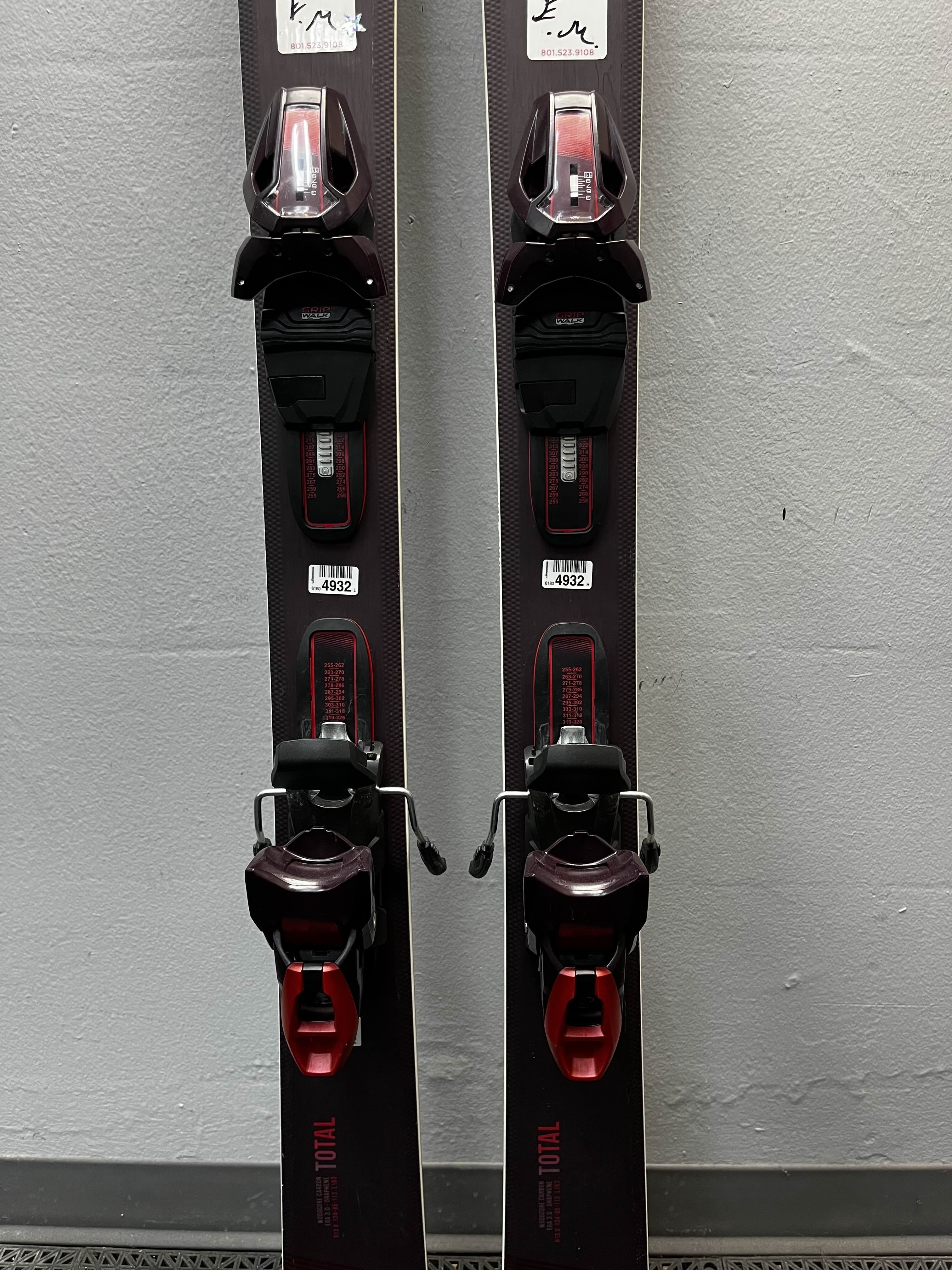 Used Head Total Joy 85 163 cm Skis w/ Head Joy 11 Demo Binding