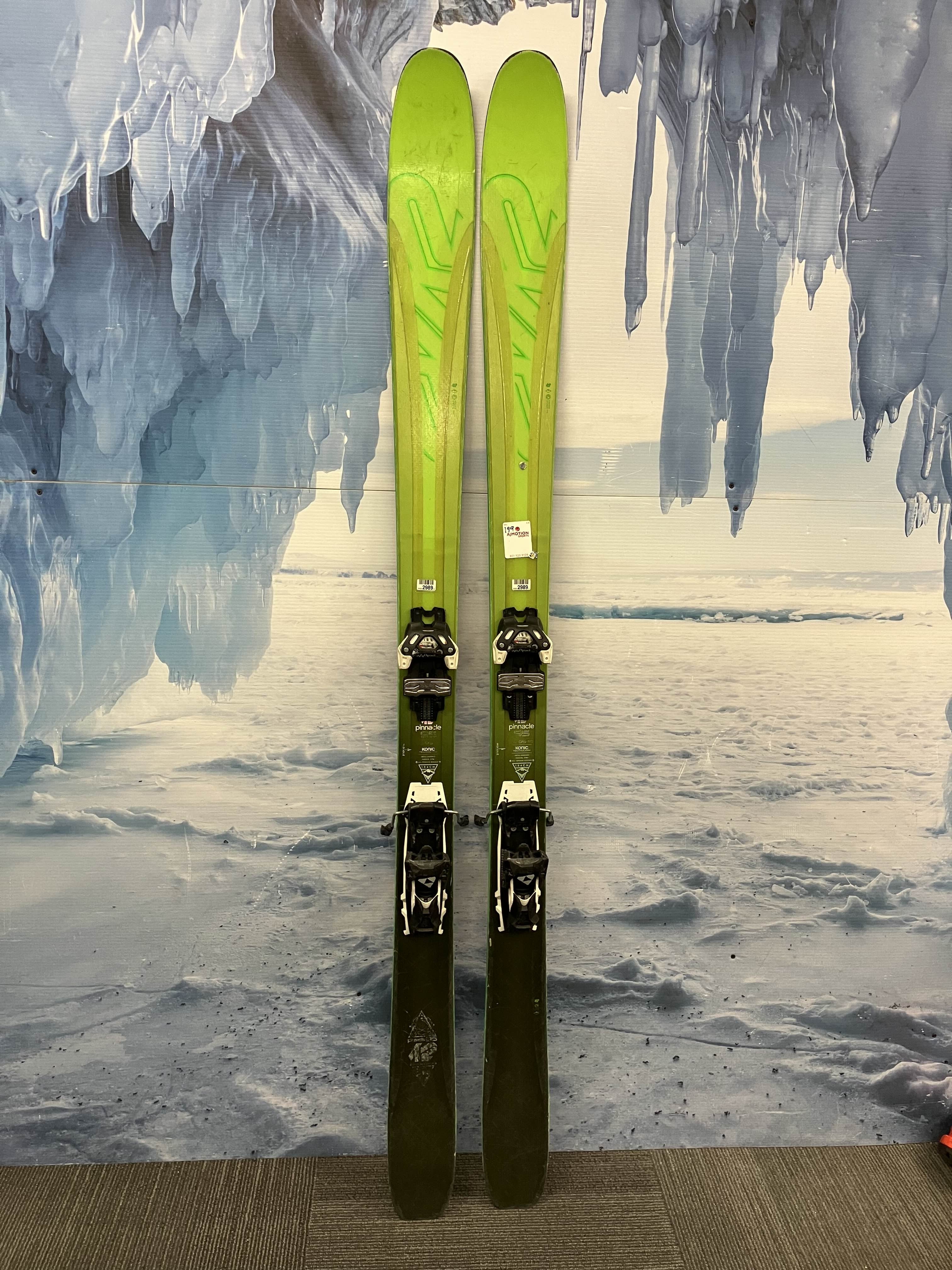 Used K2 Pinnacle Men's Ski w/  Tyrolia Attack Demo Bindings - 184CM