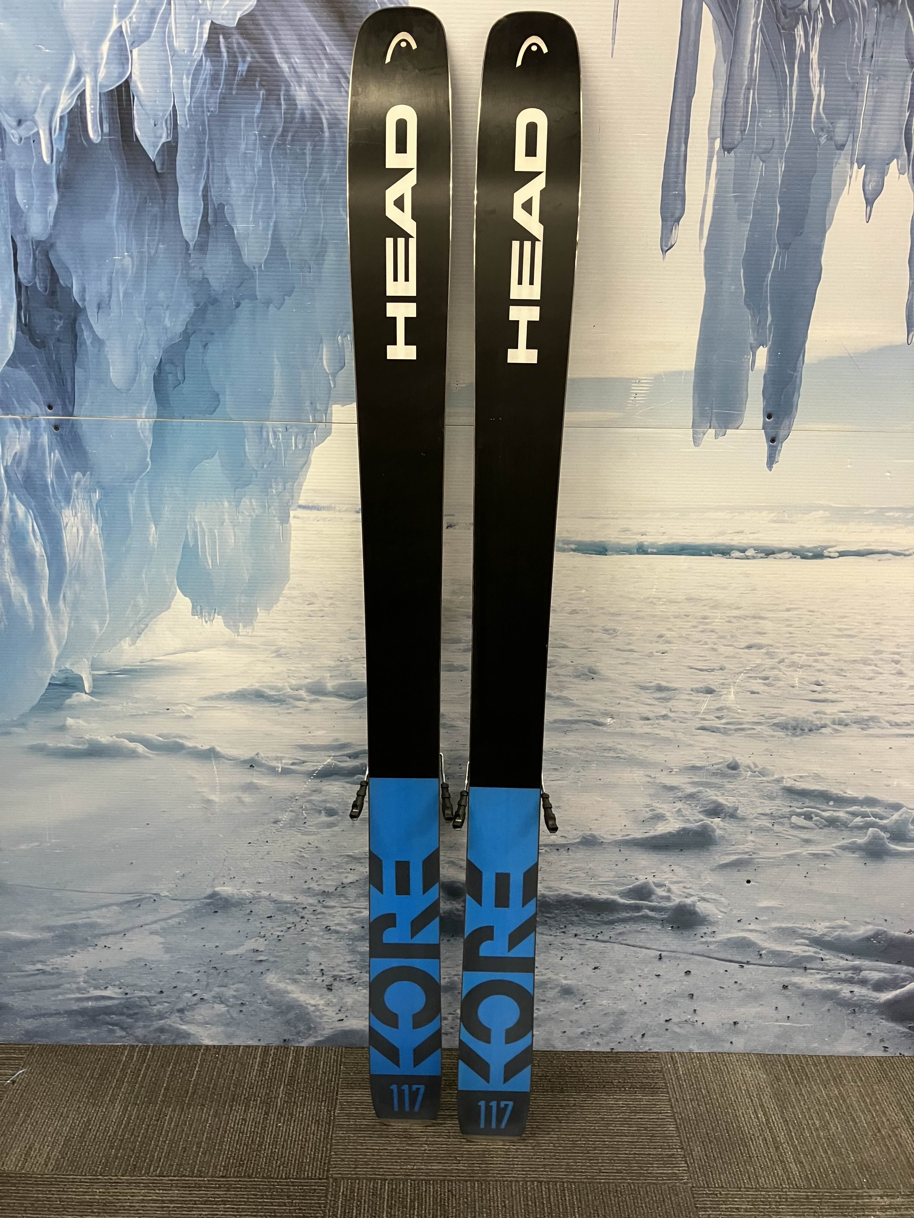 Used Head Kore Men's Ski w/  Tyrolia Attack  Demo Bindings - 180CM