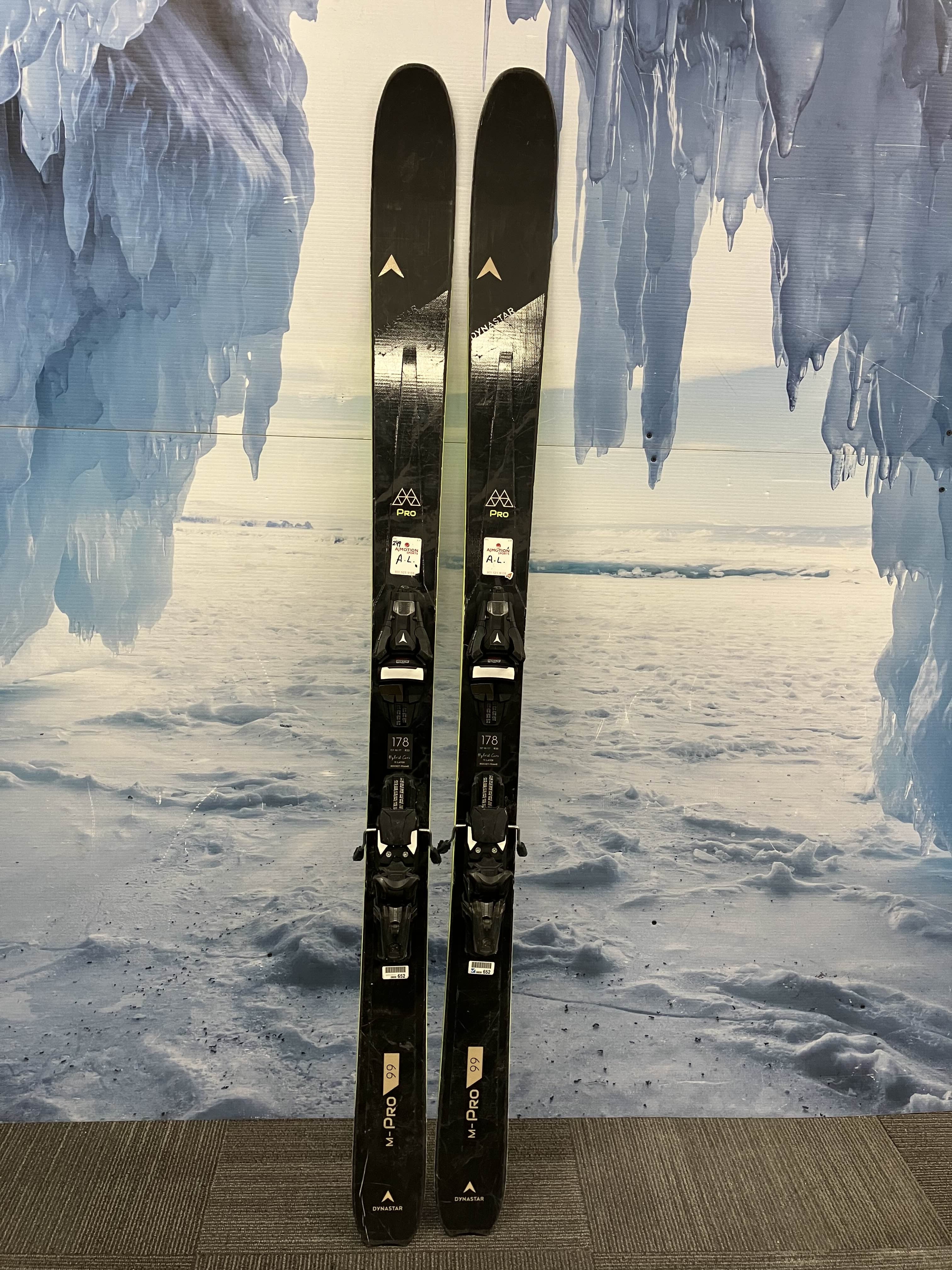 Used Dynastar M Pro Men's Ski w/ Atomic Strive 13 Demo Bindings - 178CM