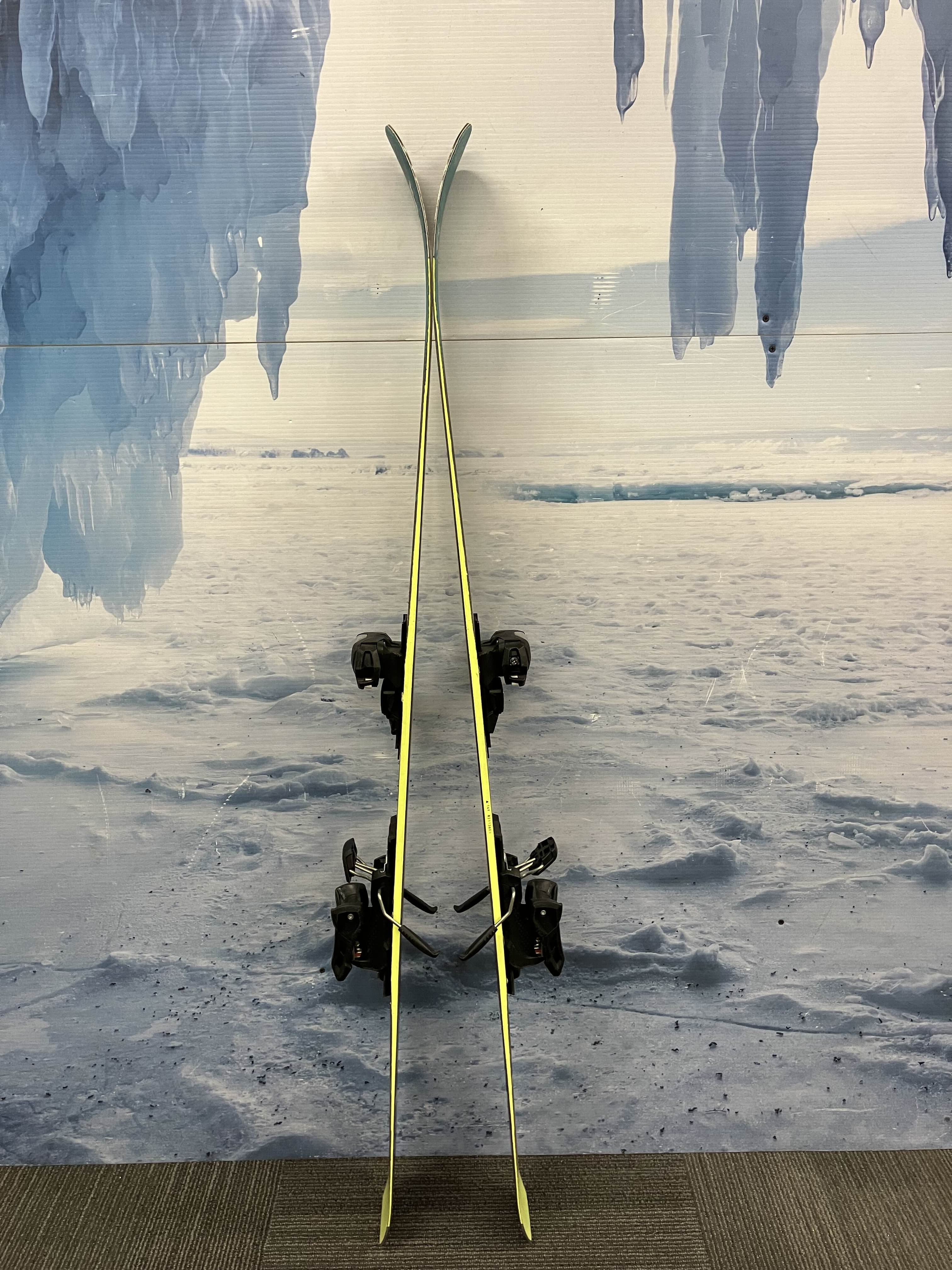 Used Fischer 147cm MY Pro MT 86 Skis w/ Attack 11 Bindings