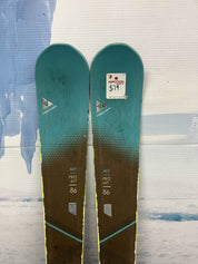 Used Fischer 147cm MY Pro MT 86 Skis w/ Attack 11 Bindings