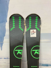 Used Rossignol Experience 76Cl 146cm Skis w/ Look 10 Bindings