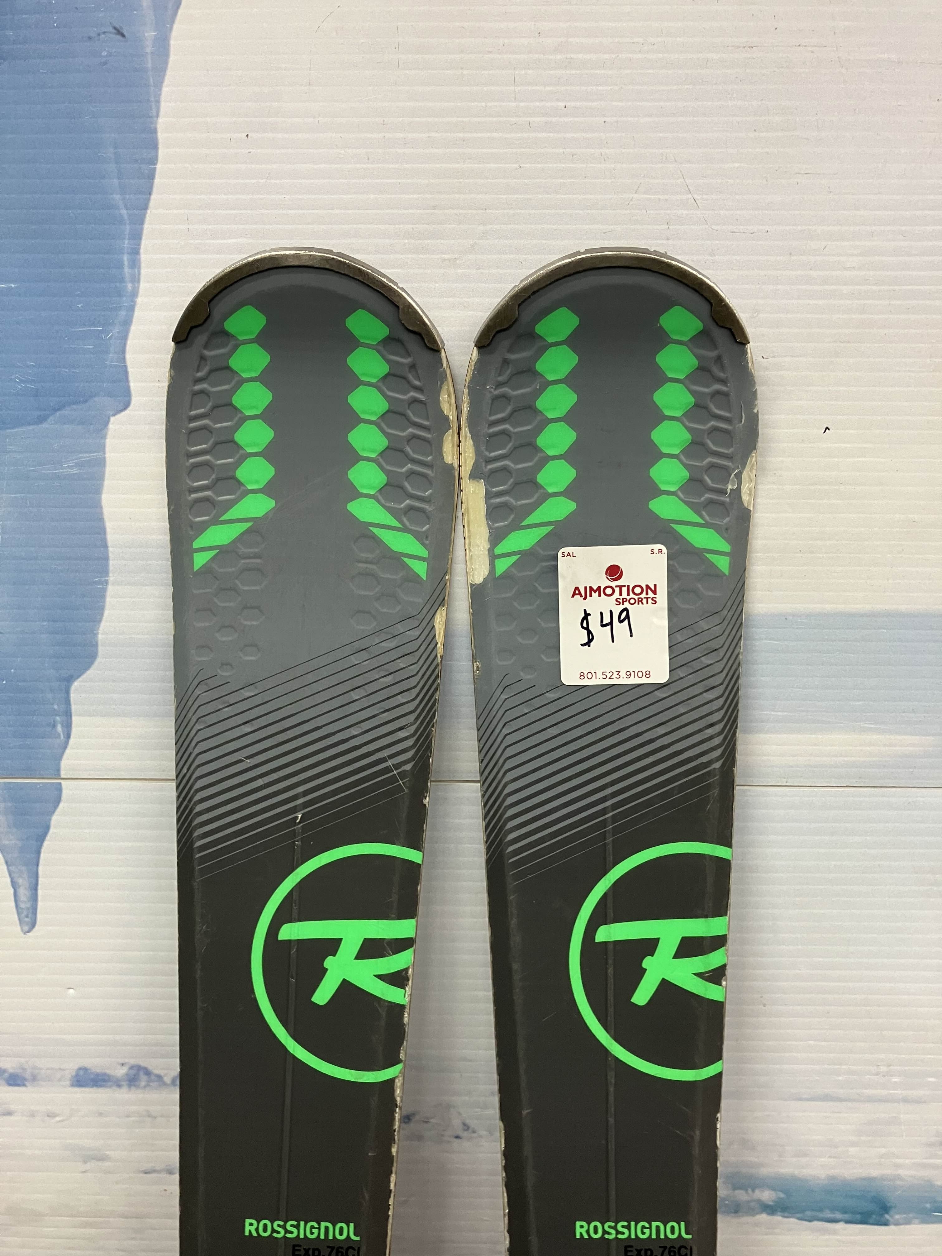 Used Rossignol Experience 76Cl 146cm Skis w/ Look 10 Bindings