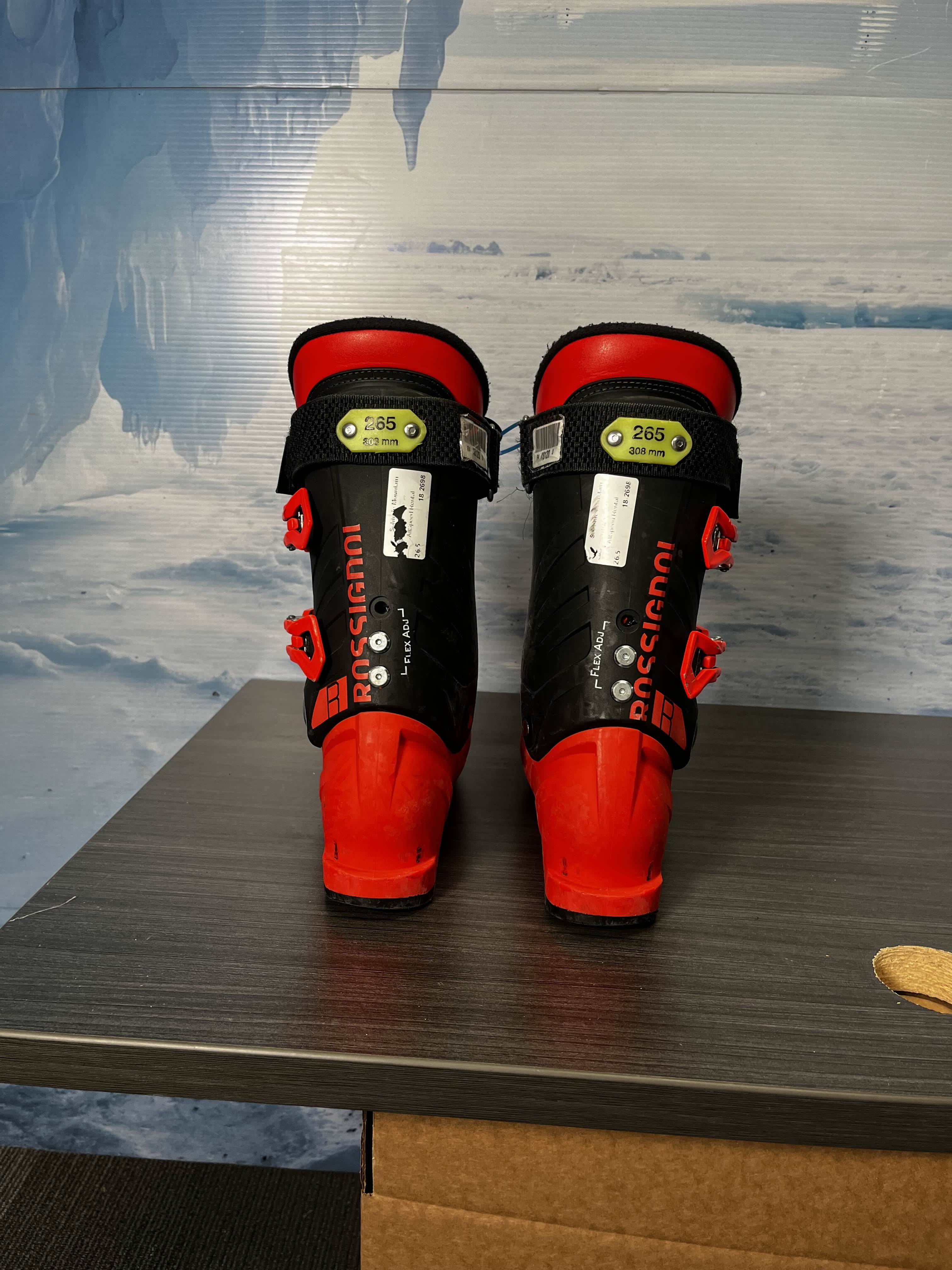 Used Rossignol All Speed 100 Ski Boot 26.5 MP