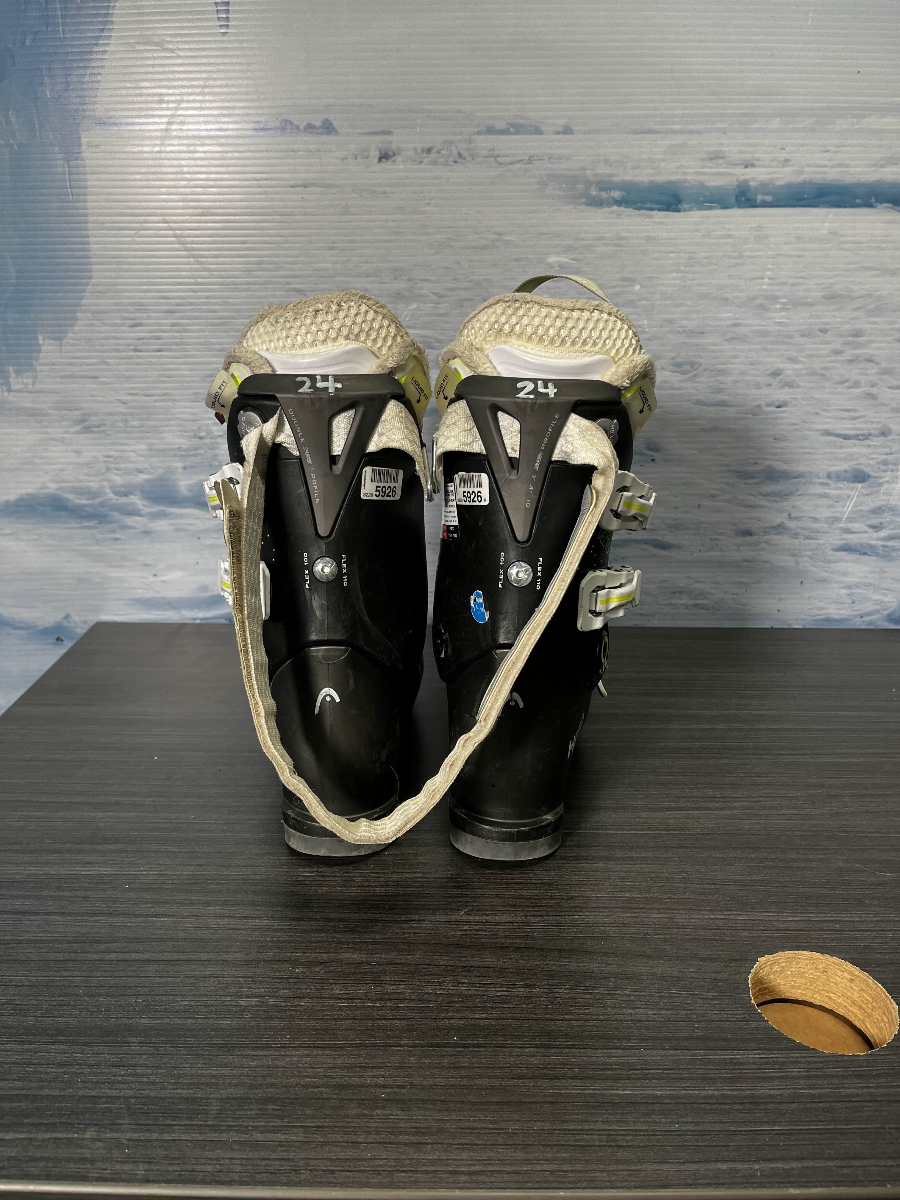 Used Womens Head Vector RS 110 24.5 MP Ski Boot