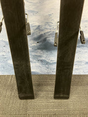 Used Salomon 152cm Powerline Enduro 750 LXR Skis w/ Salomon 10 Bindings