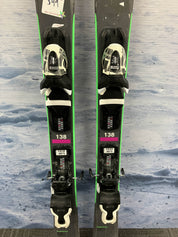 Used Rossignol Experience 76Cl 138cm Skis w/ Look 10 Bindings