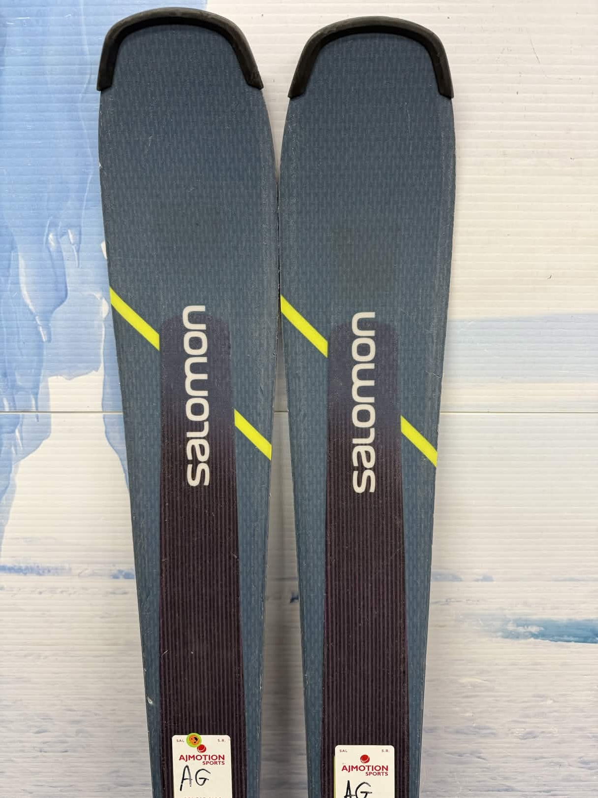 Used 2020 Salomon XDR 76 STC 150cm Skis w/Salomon Lithium 10 Bindings