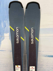 Used 2020 Salomon XDR 76 STC 150cm Skis w/Salomon Lithium 10 Bindings