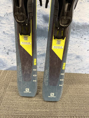 Used 2020 Salomon XDR 76 STC 150cm Skis w/Salomon Lithium 10 Bindings