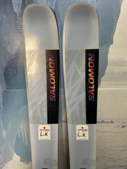 Lightly Used 2025 Salomon QST Lux 92 152cm with adjustable Salomon M 10 bindings