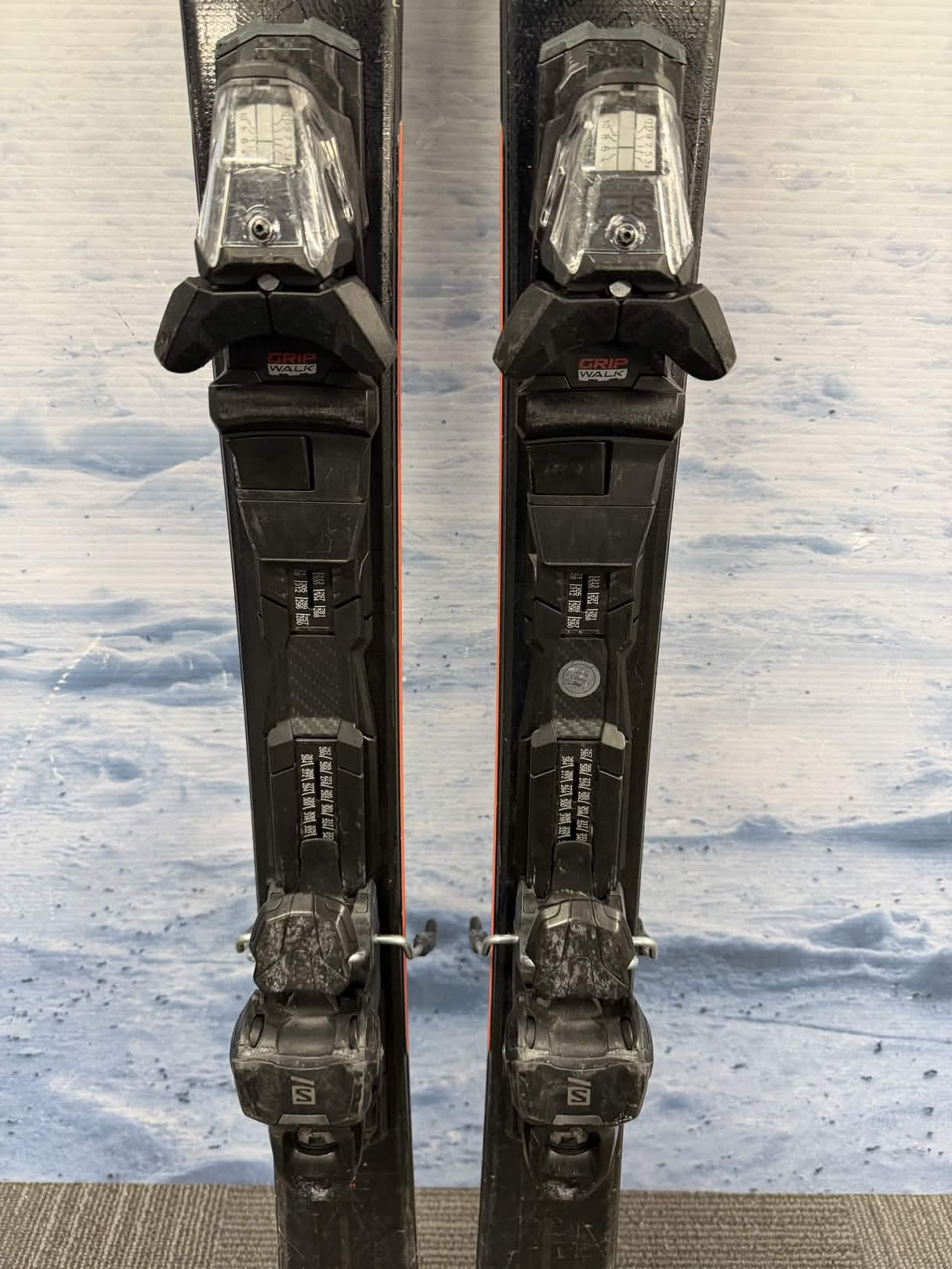Used 2022 Salomon Stance 80 161cm Skis w/Salomon M11 Bindings
