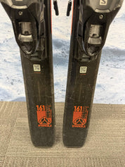Used 2022 Salomon Stance 80 161cm Skis w/Salomon M11 Bindings