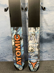 Lightly Used 2025 Atomic Bent Chetler 90 166cm Skis with Adjustable Salomon Strive 13 Bindings