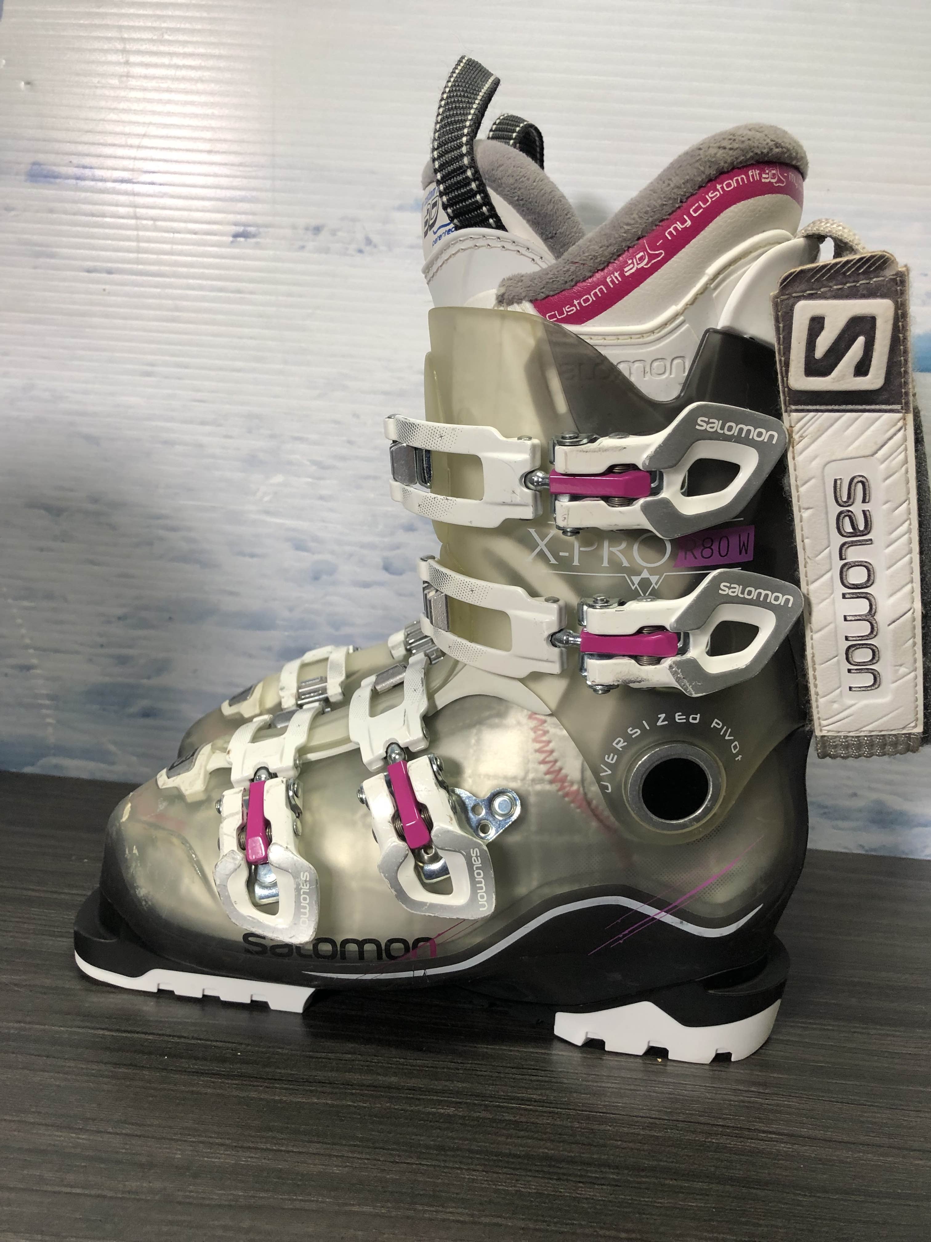 Used Salomon XPro 80 Ski Boots 23.5 cm