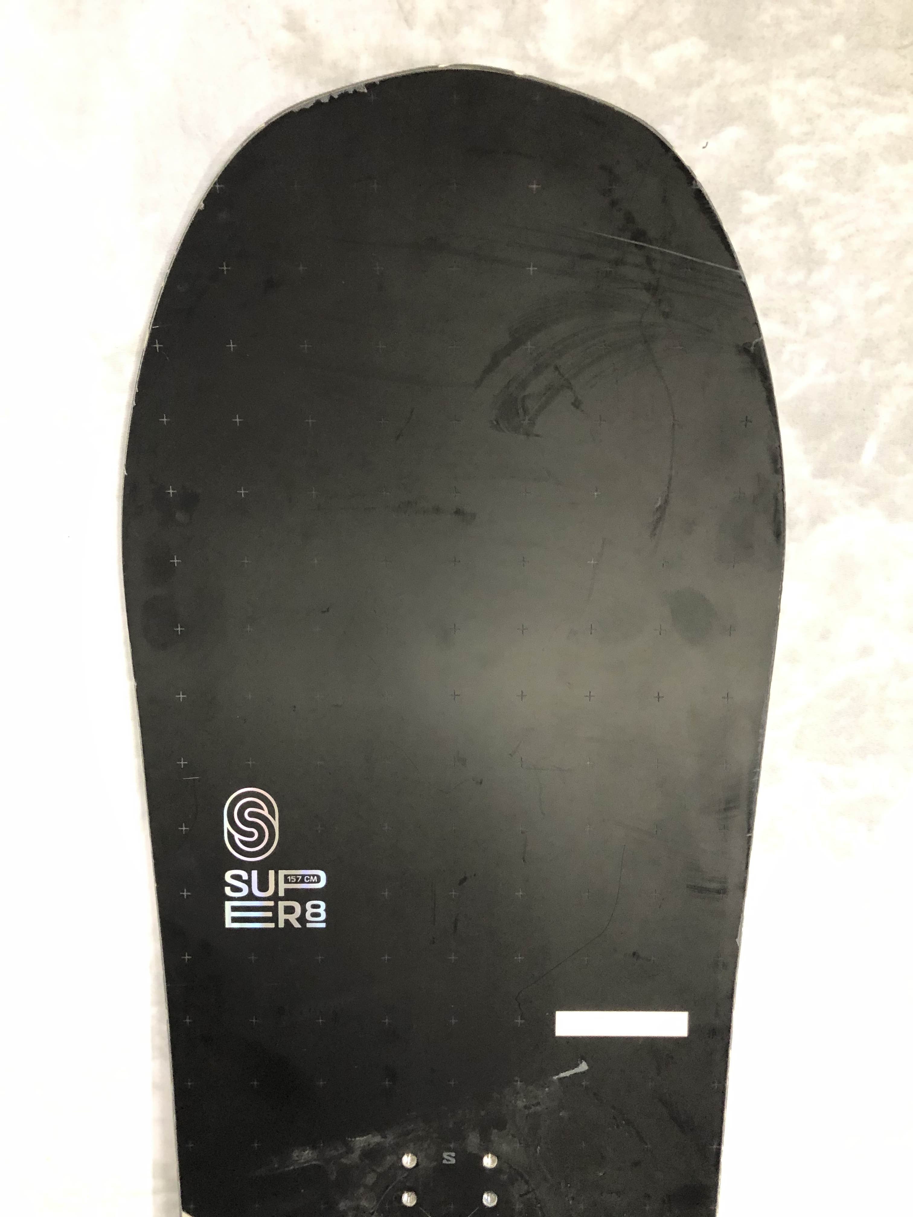 Used 2025 Salomon Super 8 Snowboard 157cm