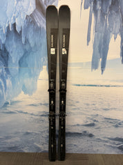 Used Salomon Stance 80 185cm Skis w/Salomon M10 Bindings