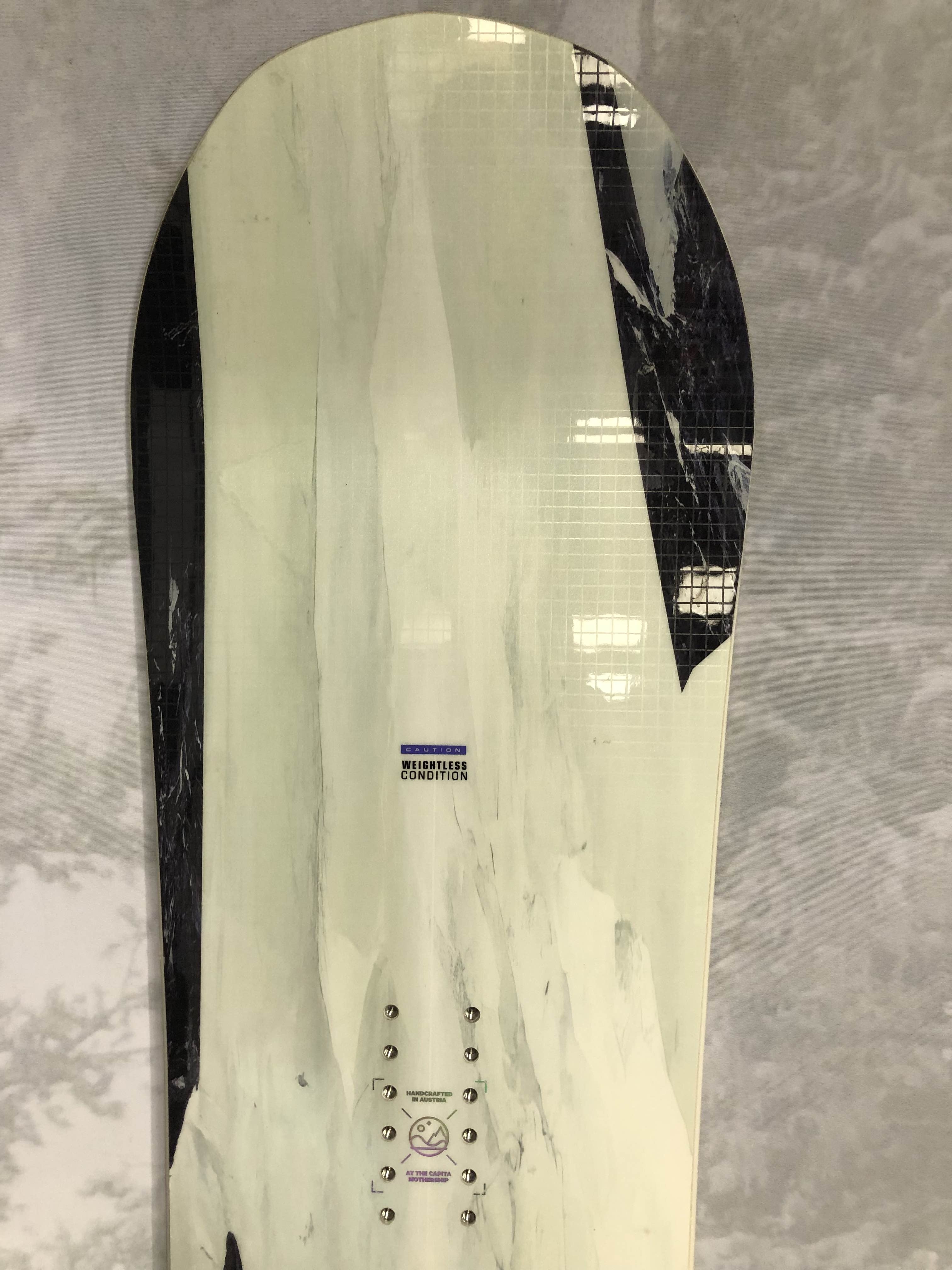 Used 2025 Capita Mercury Snowboard 161 Cm