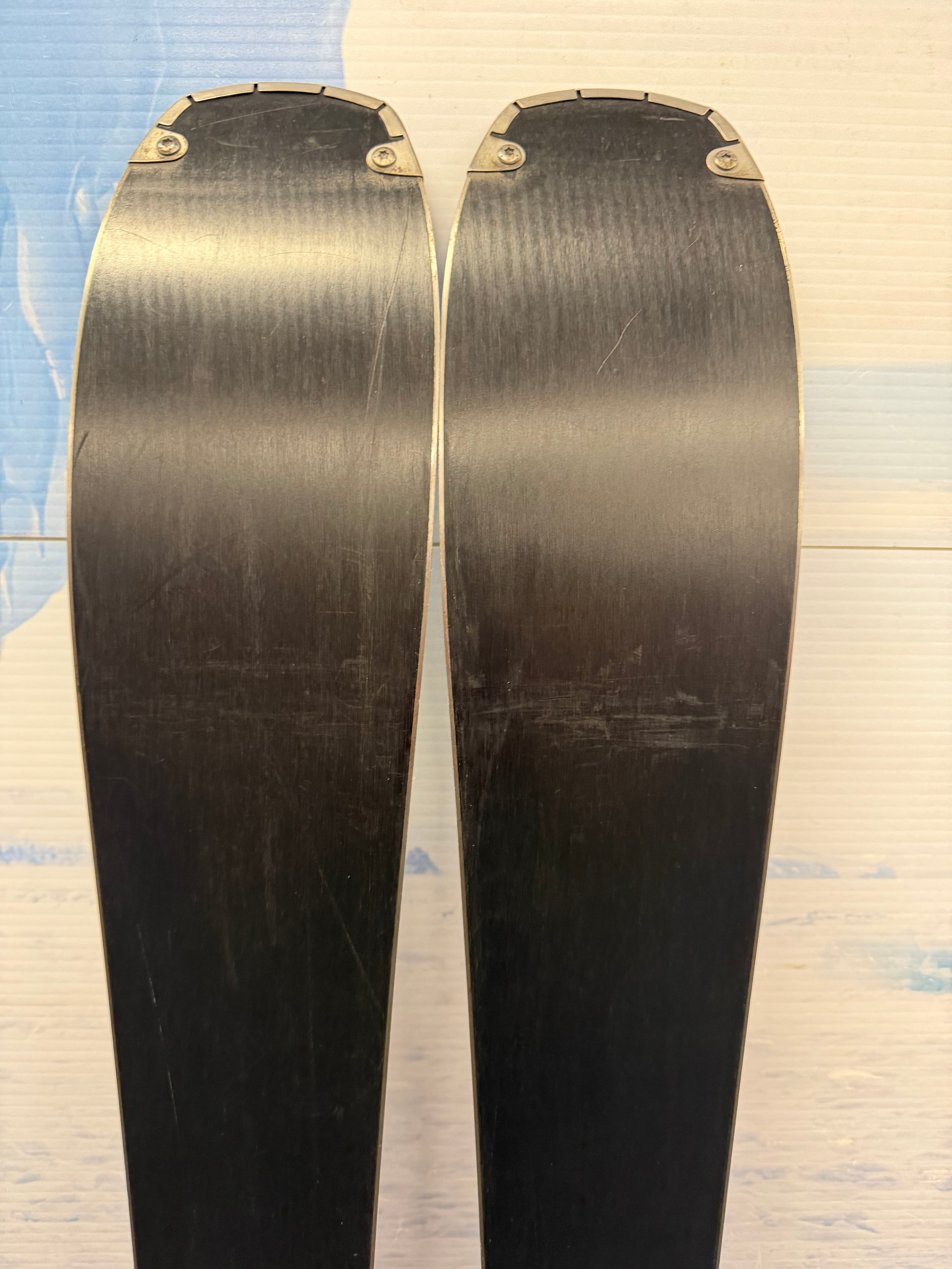 Used Salomon Aira 76 140cm Skis w/Salomon Lithium 10 Bindings