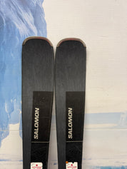 Used Salomon Stance 80 161cm Skis w/Salomon M10 Bindings