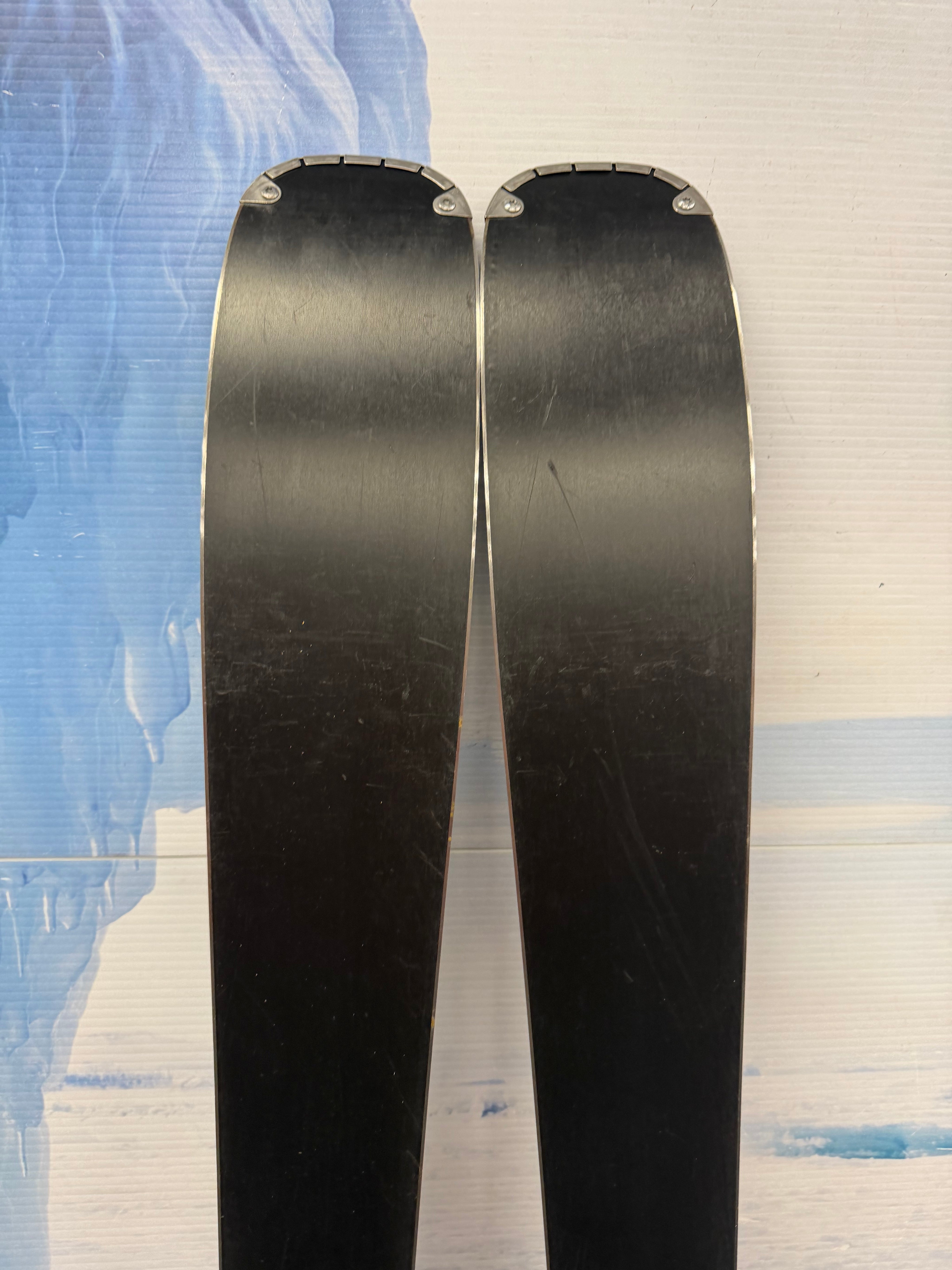 Used Salomon Stance 80 161cm Skis w/Salomon M10 Bindings
