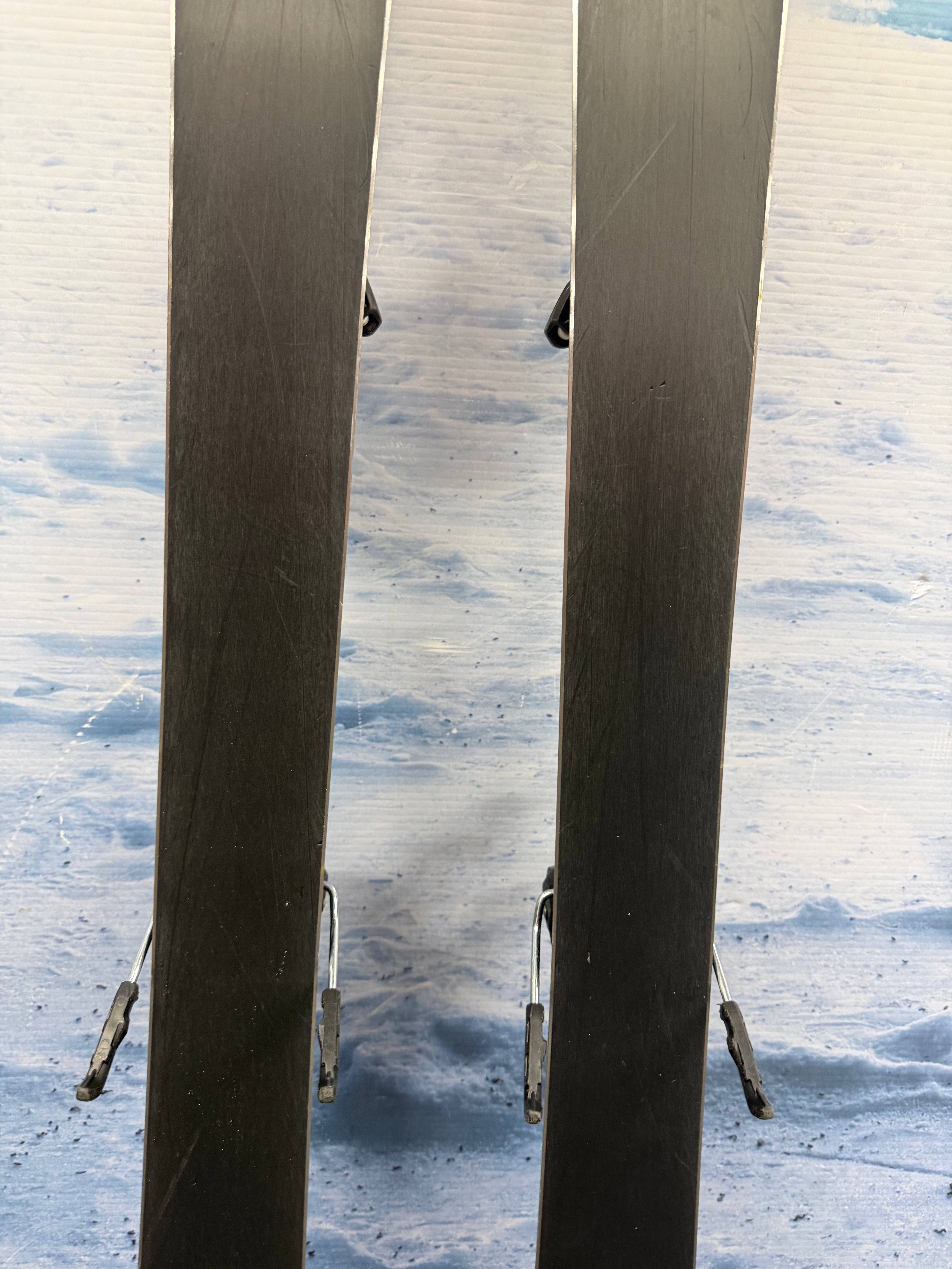 Used Salomon Stance 80 161cm Skis w/Salomon M10 Bindings