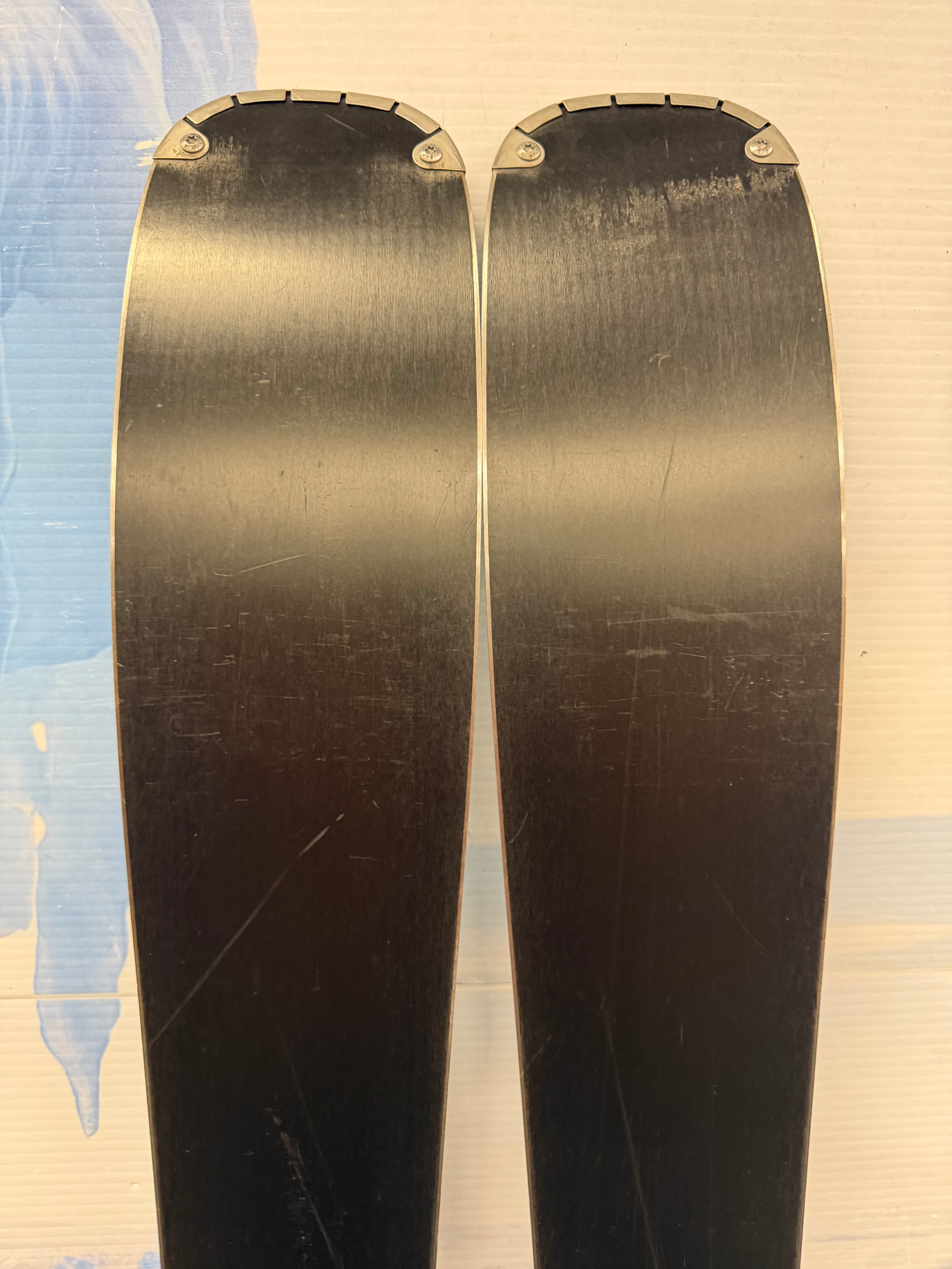Used Salomon Stance 80W 159cm Skis w/Salomon M10 Bindings