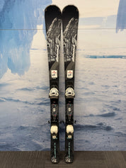 Used Nordica Alldrive 74 W 138cm Skis w/Marker TP2 10 Bindings