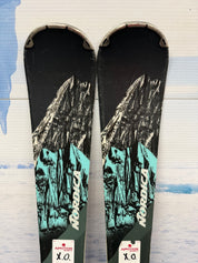 Used Nordica Alldrive W 82 136cm Skis w/Marker TP2 10 Bindings