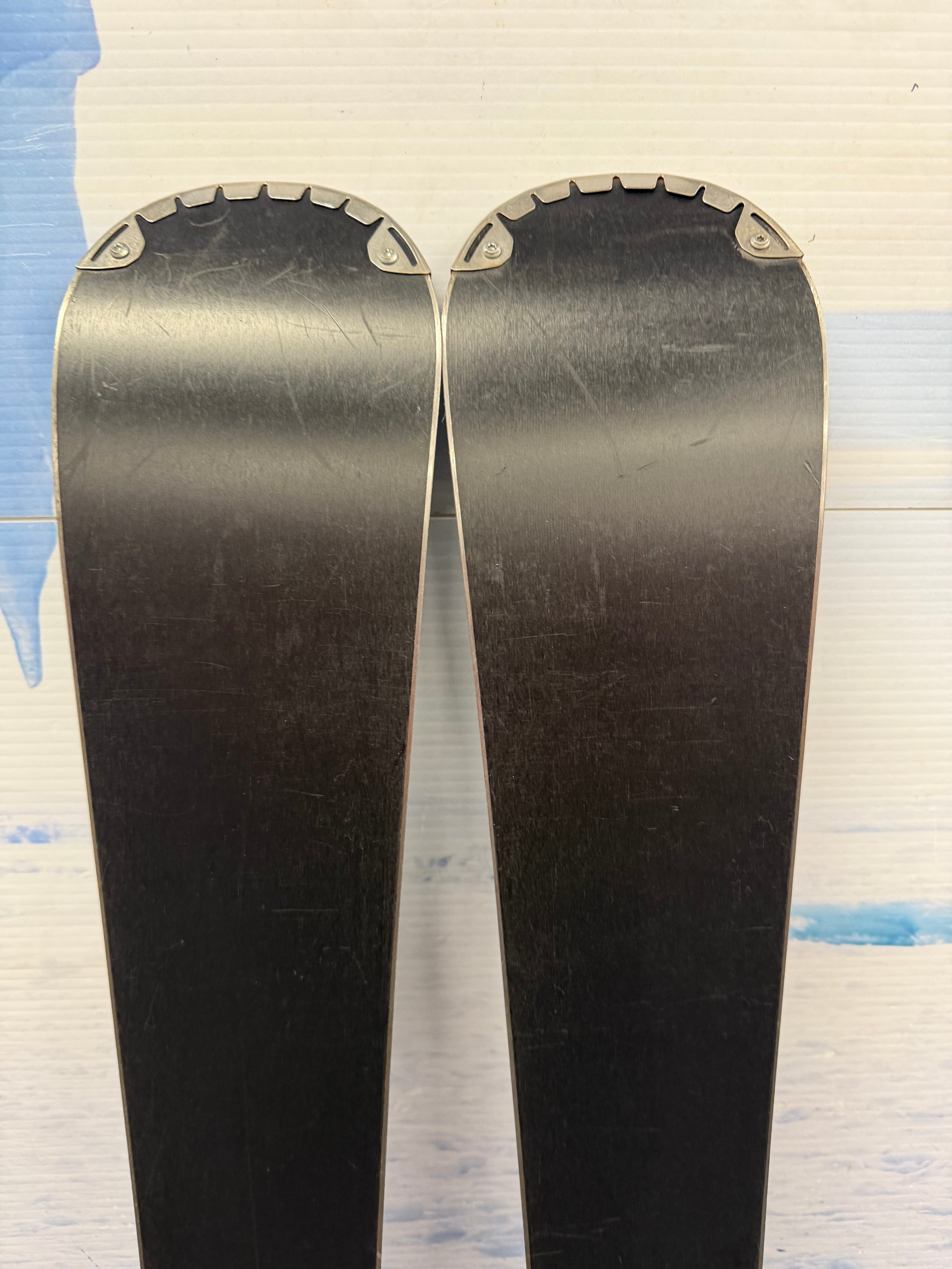 Used Nordica Alldrive W 82 136cm Skis w/Marker TP2 10 Bindings