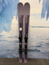 Used Salomon Distance 76 W 150cm Skis w/ Salomon M10