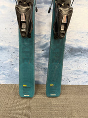 Used Rossignol Exp 82 Basalt 160cm Skis w/ Look NX12 Bindings