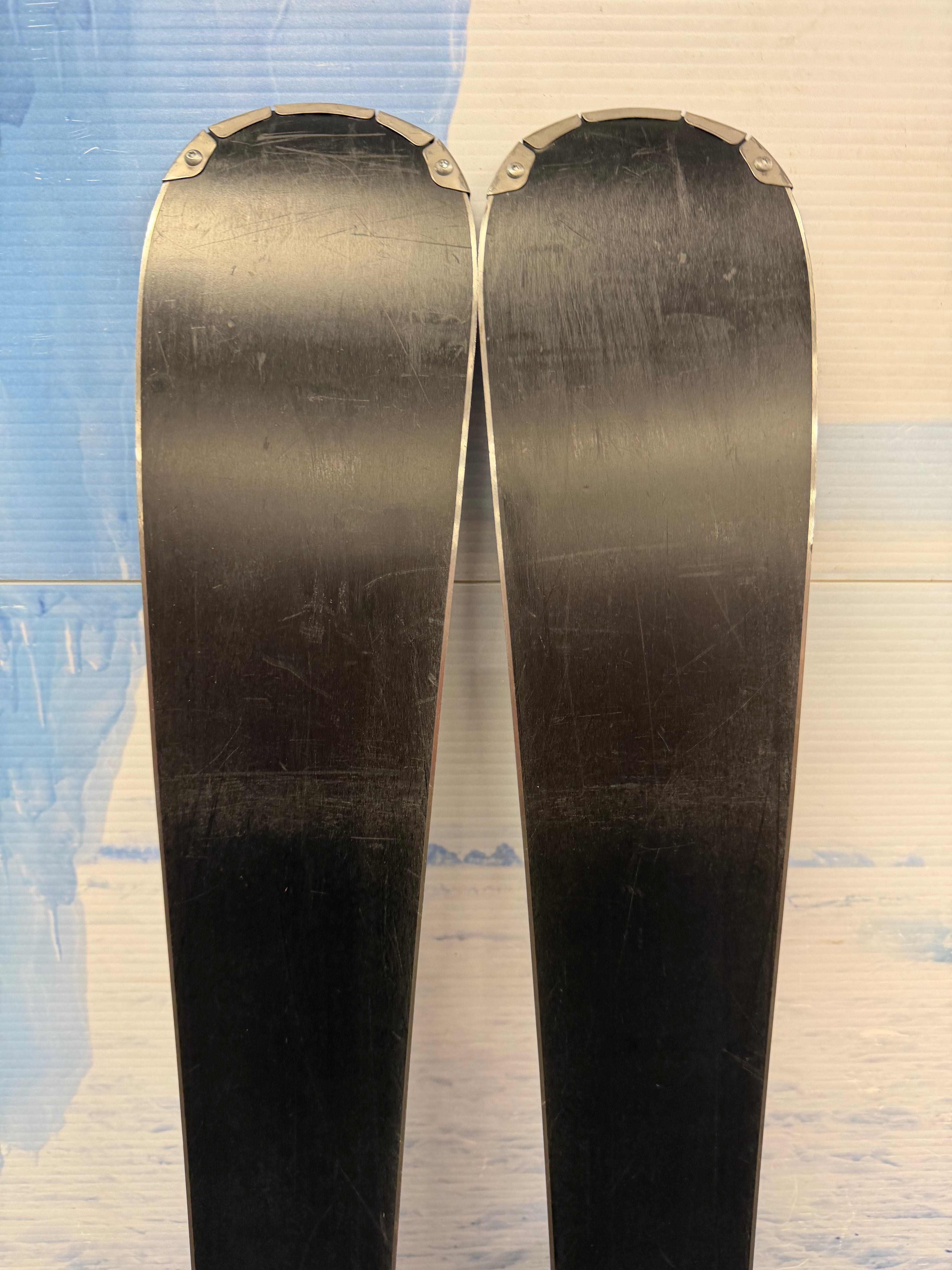 Used Rossignol Exp 82 Basalt 144cm Skis w/ Look NX12 Bindings
